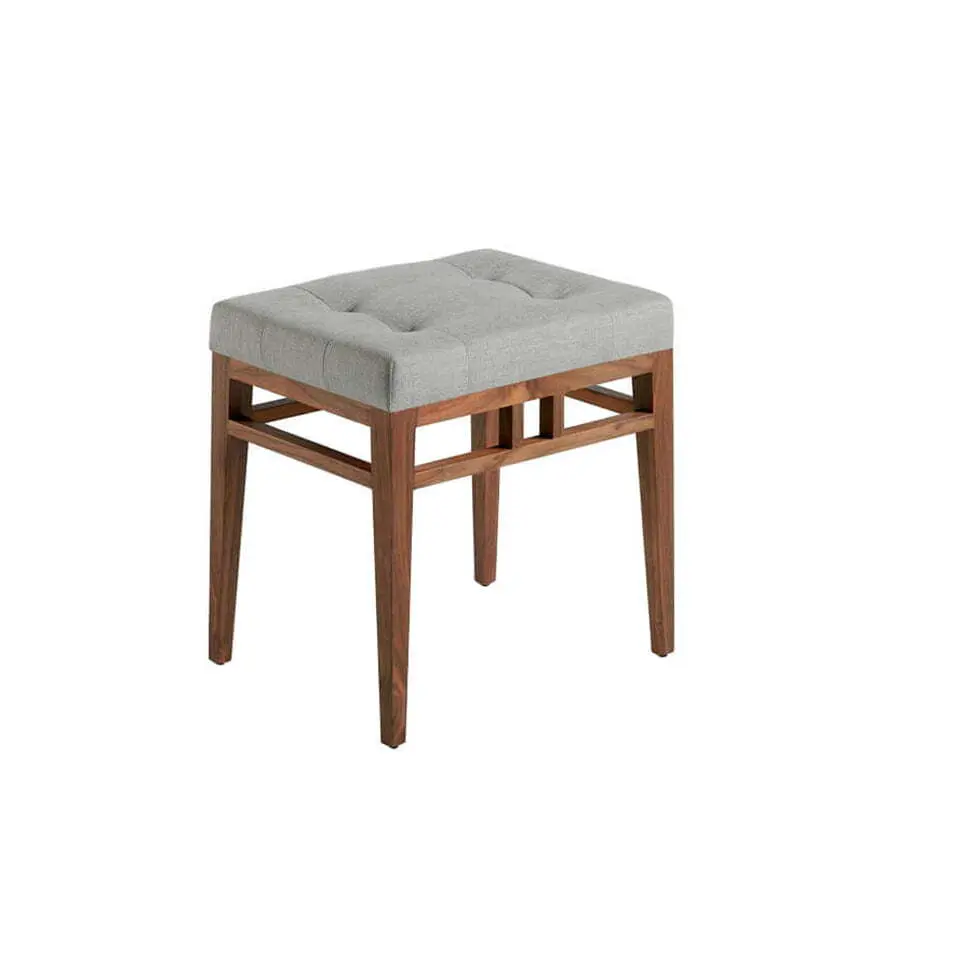 Banc de bureau en tissu et bois Angel Cerdà Banc de bureau en tissu et bois Angel Cerdà
