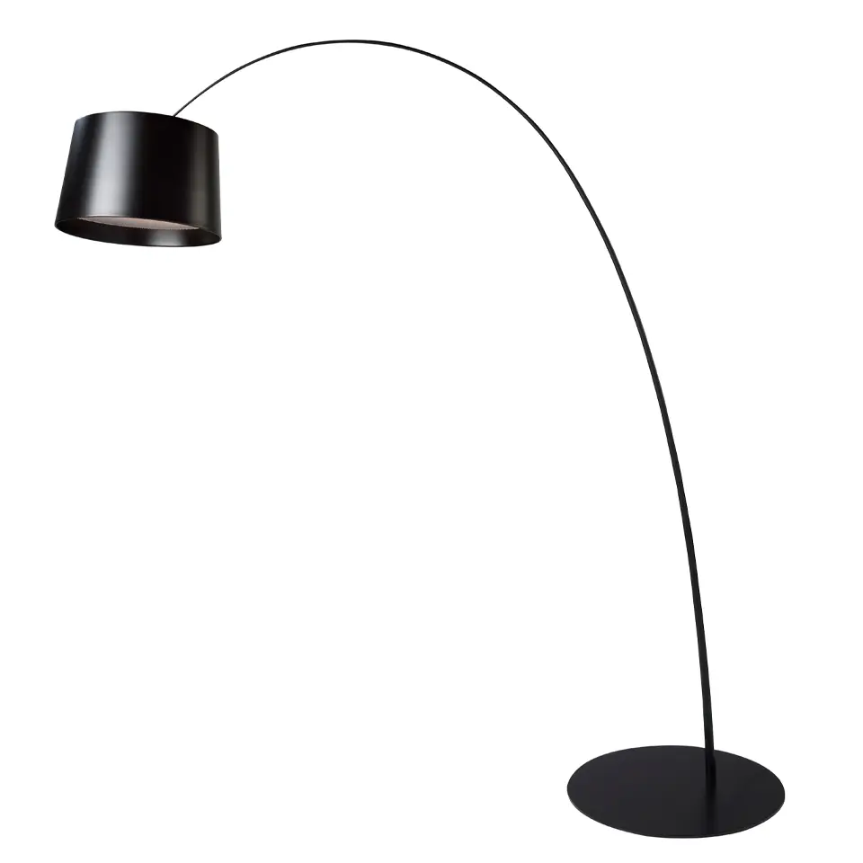 Lampe à pied en acier inoxydable Angel Cerdà Lampe à pied en acier inoxydable Angel Cerdà