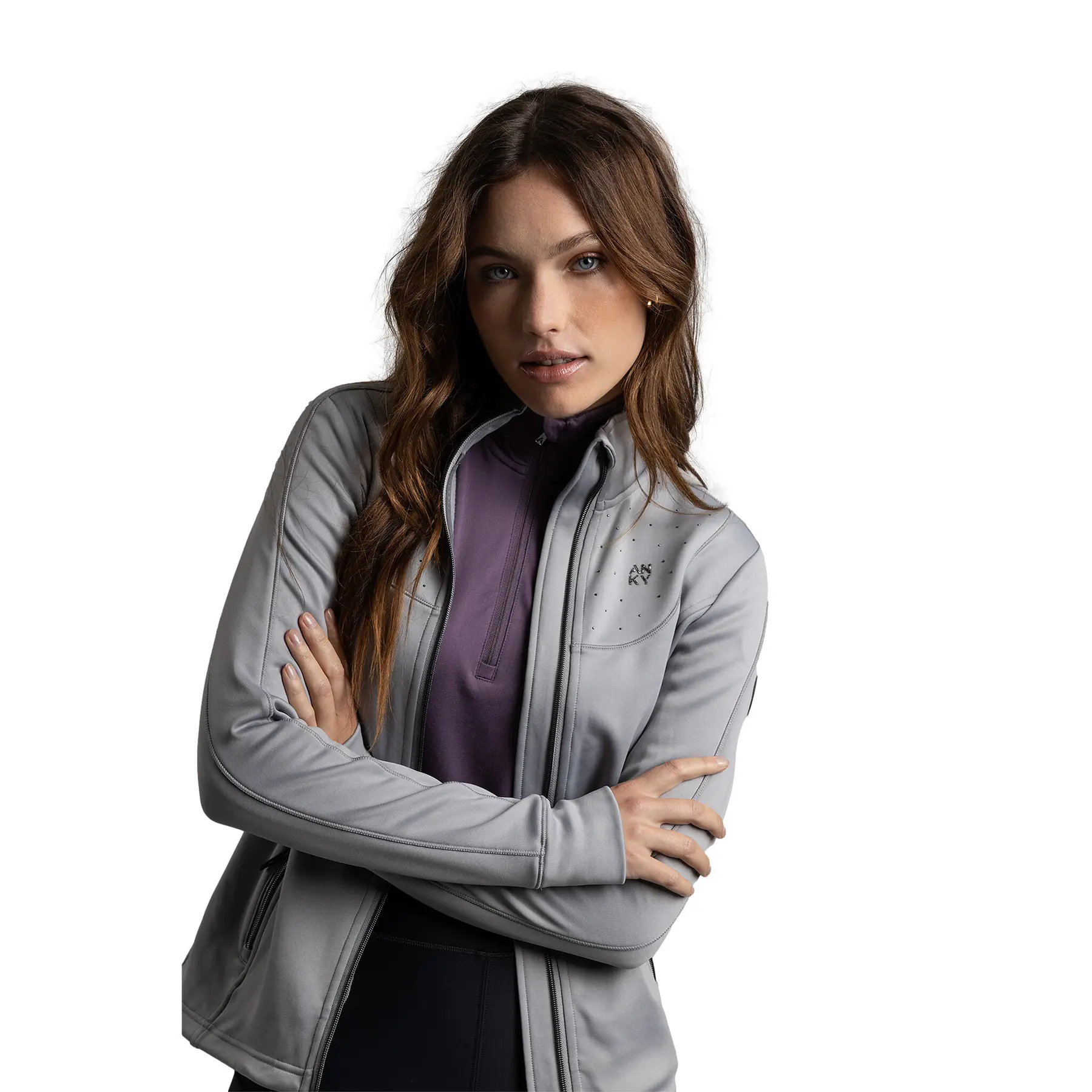 Women's full-zip riding jacket ANKY ATC262101