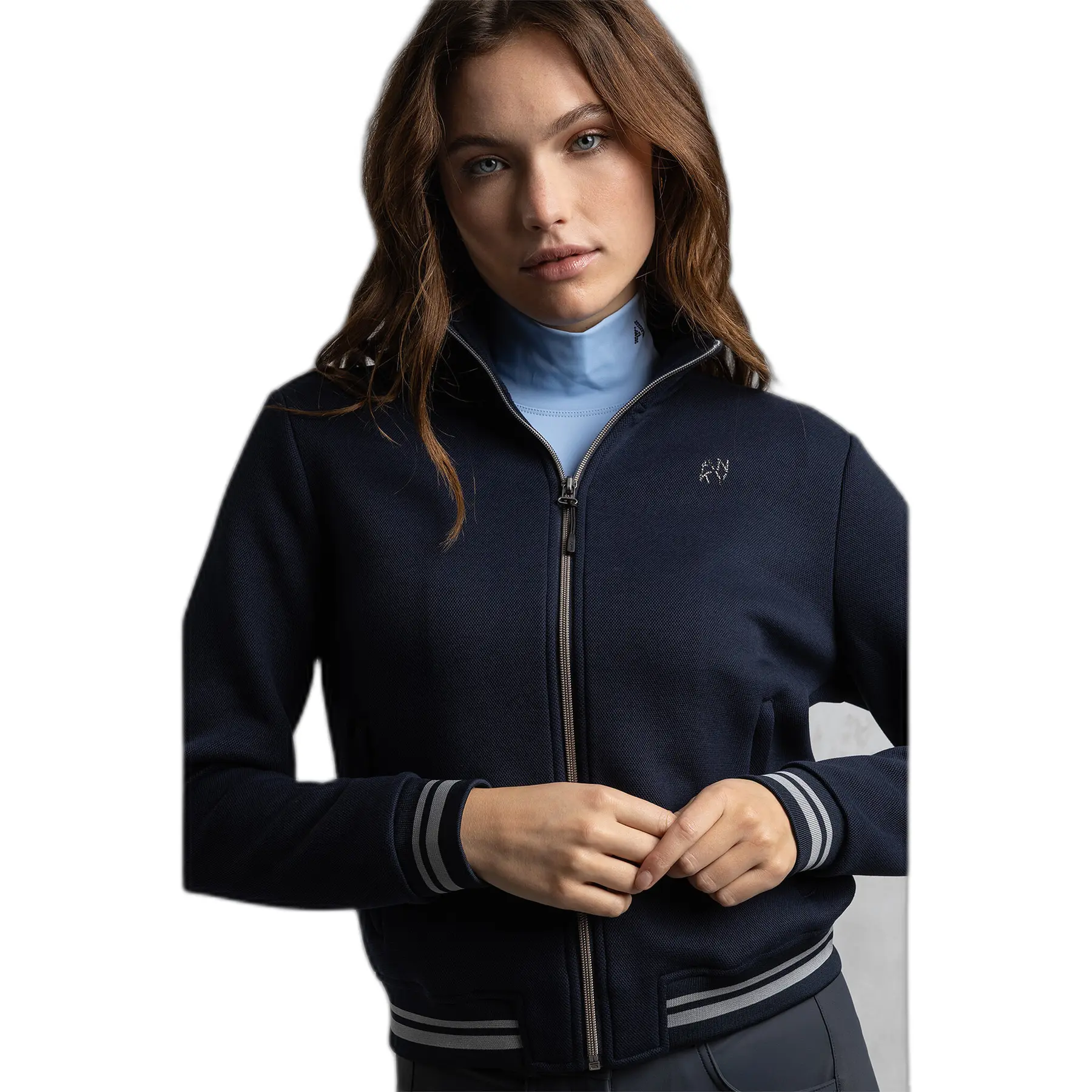 Women's full-zip sweatshirt ANKY ATC262105