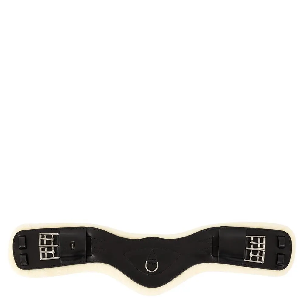 Anatomic dressage girth 2 artificial furs for riding ANKY