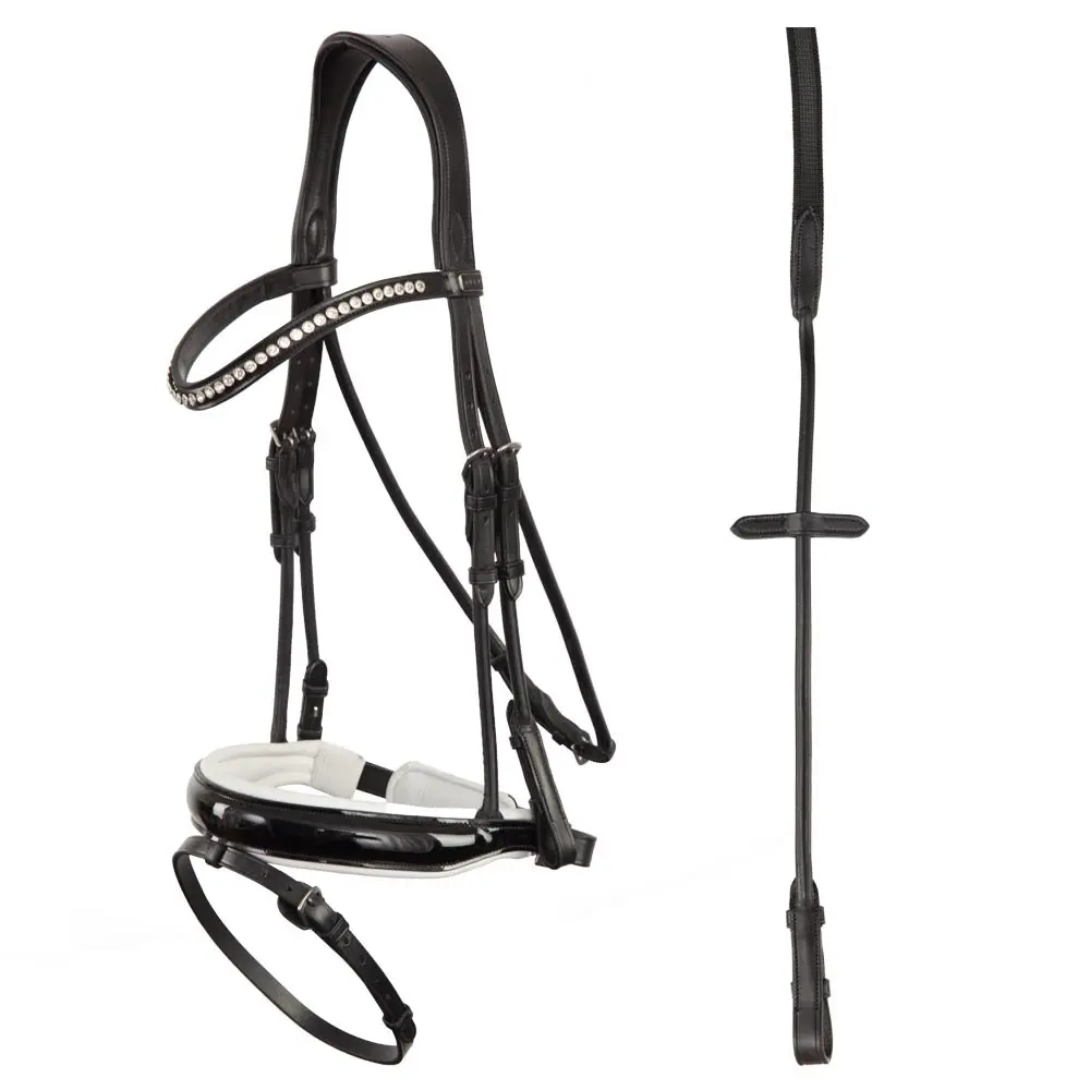 Combined anatomic noseband bridles ANKY