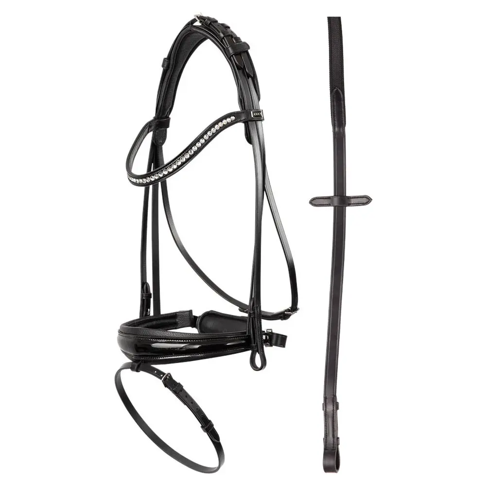 Riding bridles with anatomic buckle ANKY