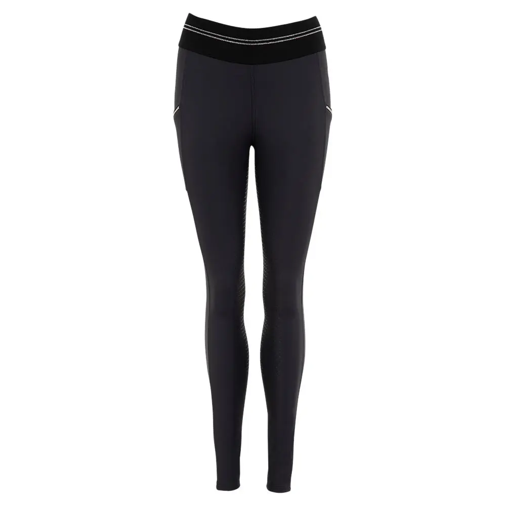 Leggins da equitazione da donna in silicone full grip ANKY Tournament