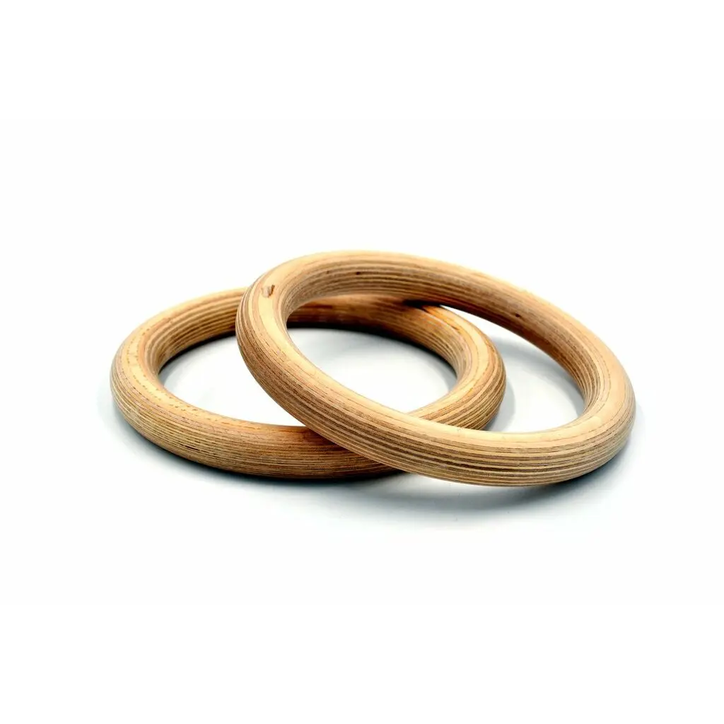 Houten turnringen Fit & Rack D28mm