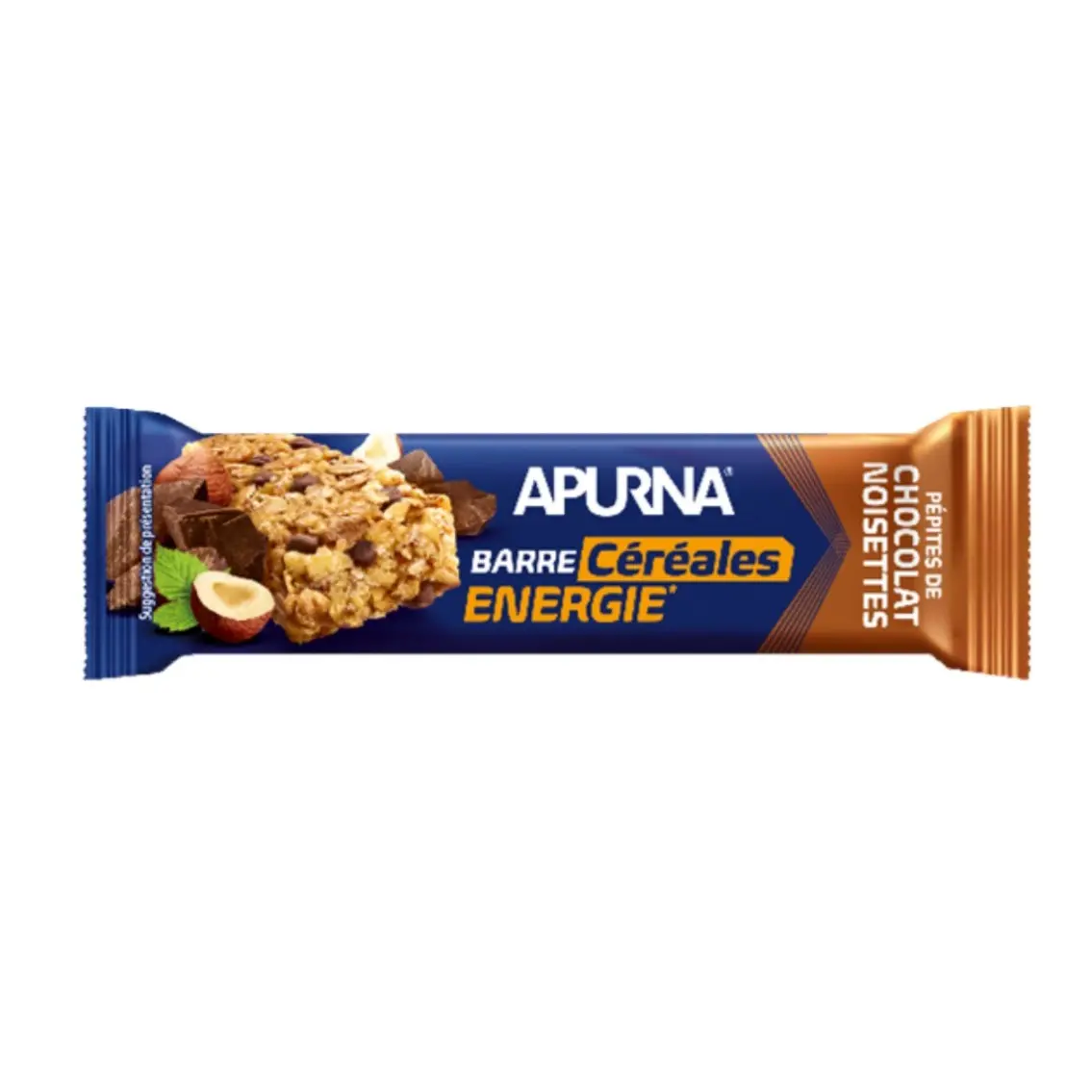 Bar Apurna HyperNutrition Croustillante Chocolat-Noisette 45g