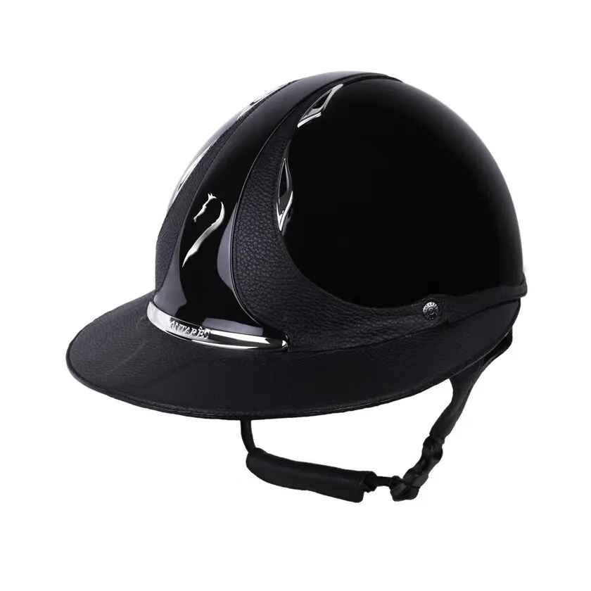 Reithelm glänzend klassisch Damen Antarès Shagreen Premium Eclipse