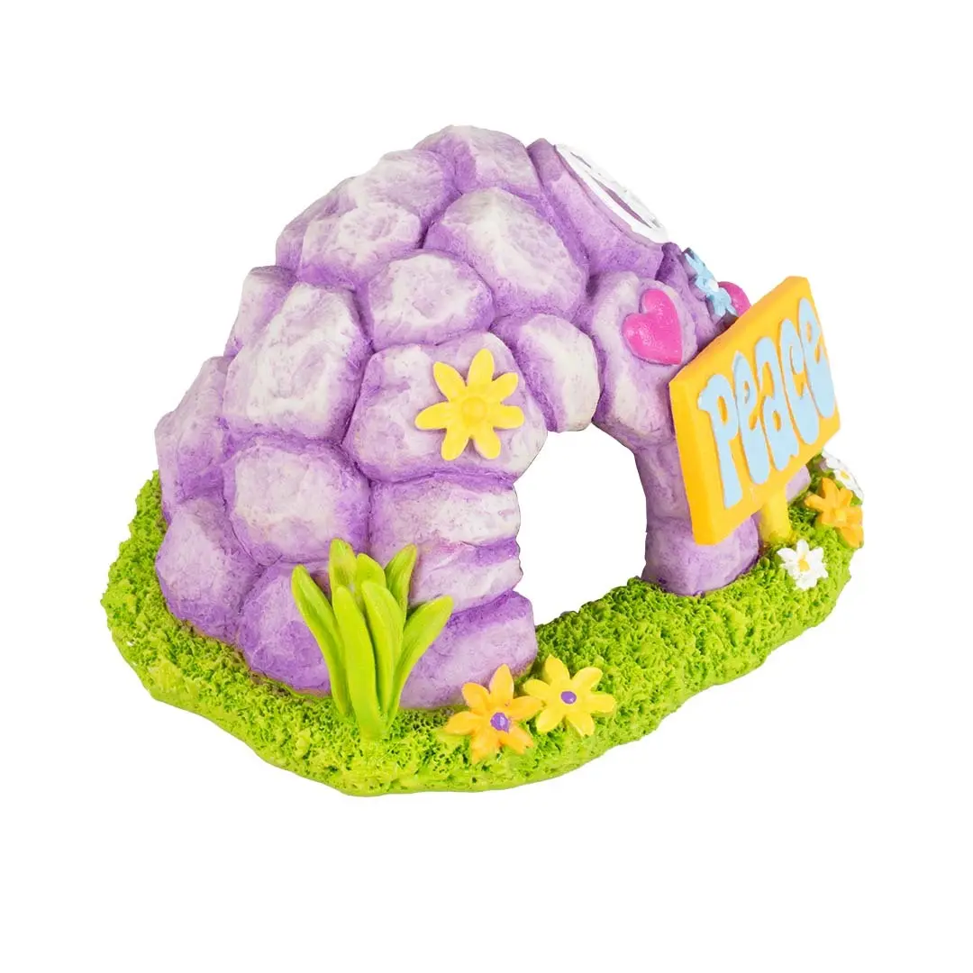 Aqua Della Multicolore Hippie Höhlen-Aquariumdekoration