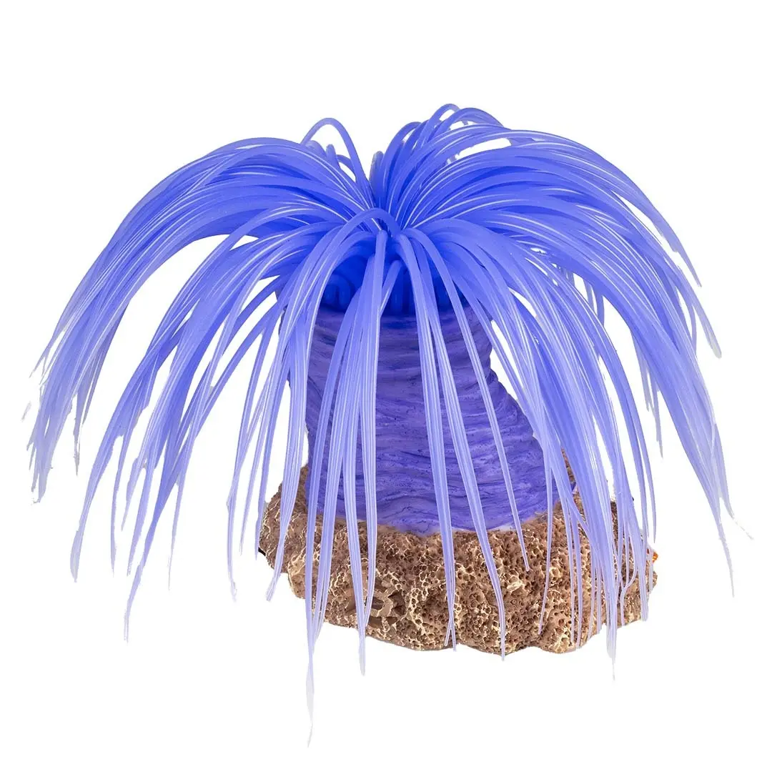 Dekoration Aquarium Kunstpflanze Anemone Cerianthus Aqua Della