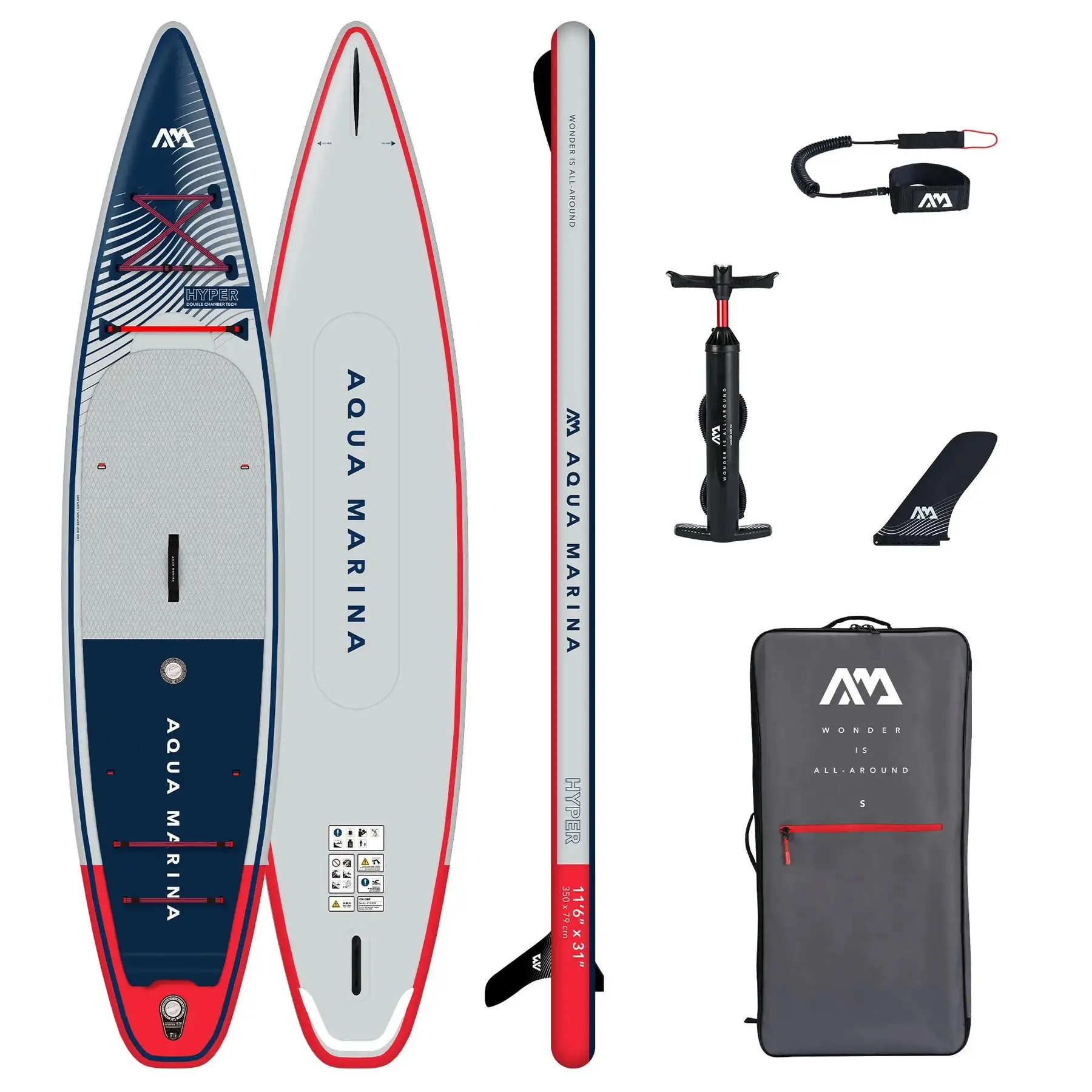 Stand up paddle board Aqua Marina Hyper 12'6" 2023