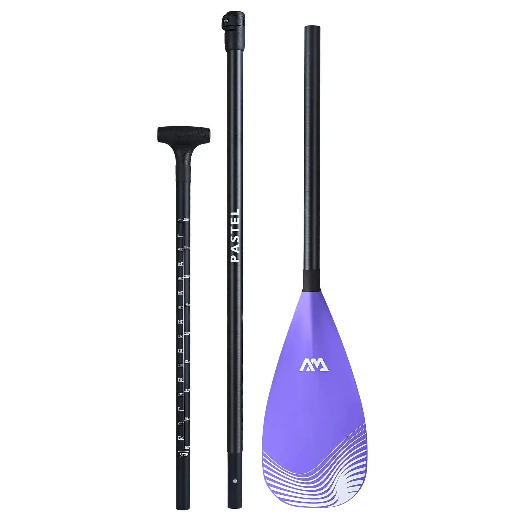 Verstellbares Glasfaser-/Karbonpaddel Aqua Marina