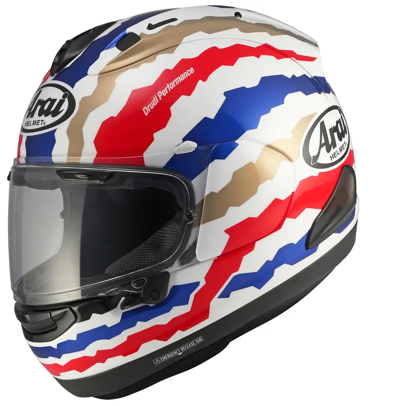 Casco integrale da moto Arai RX-7V Evo Doohan Jubilee Restyle