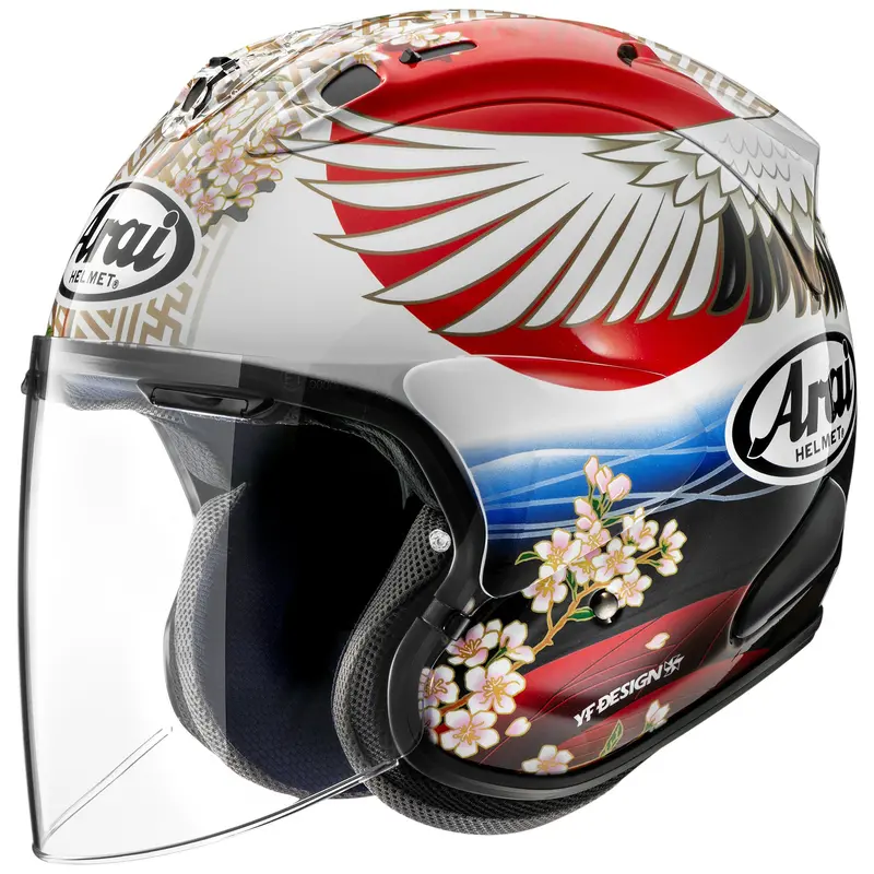Casco da moto jet Arai SZ-R Evo Tsubasa