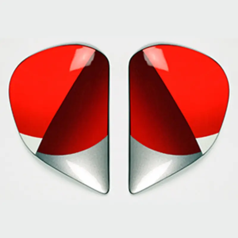 Bildschirmplatine Motorradhelm Arai SAJ Tribute - Farbe: Rot