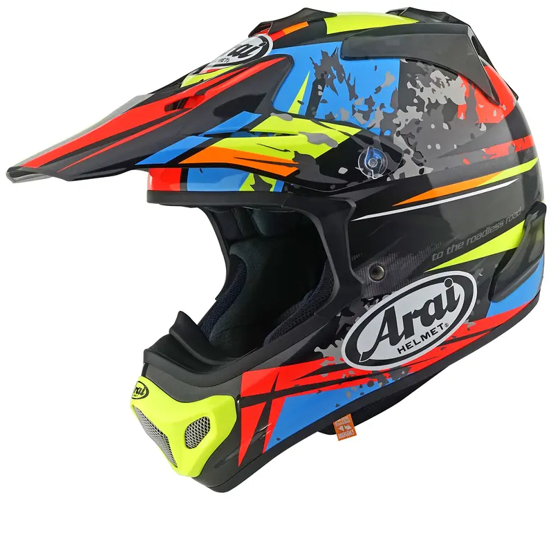 Motorrad-Cross-Helm Arai Mx-V Evo - Farbe: Bunt