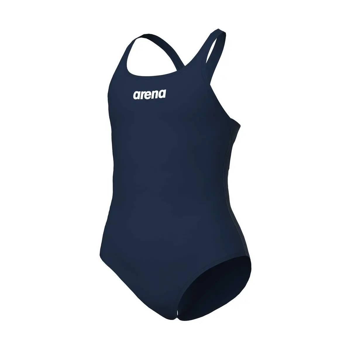 Costume da bagno 1 pezzo per bambina Arena Team Pro Solid