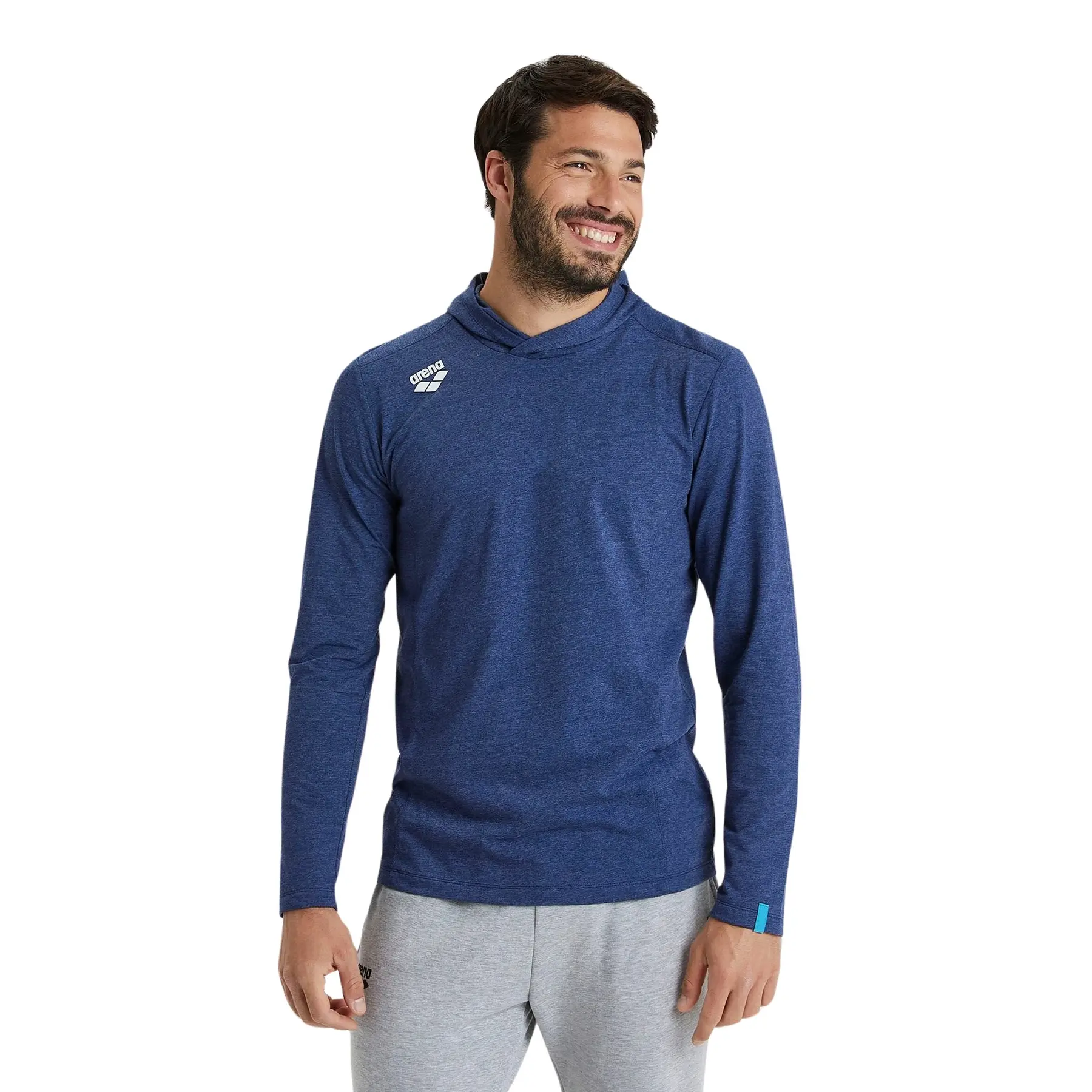 Long-sleeved hooded T-shirt Arena Team Panel