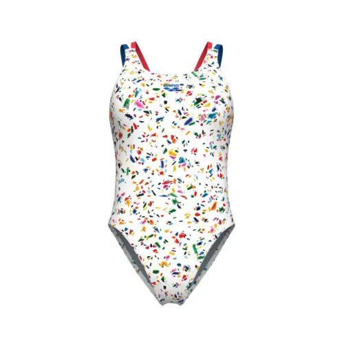 Dames zwempak uit 1 stuk Arena Confetti Tec