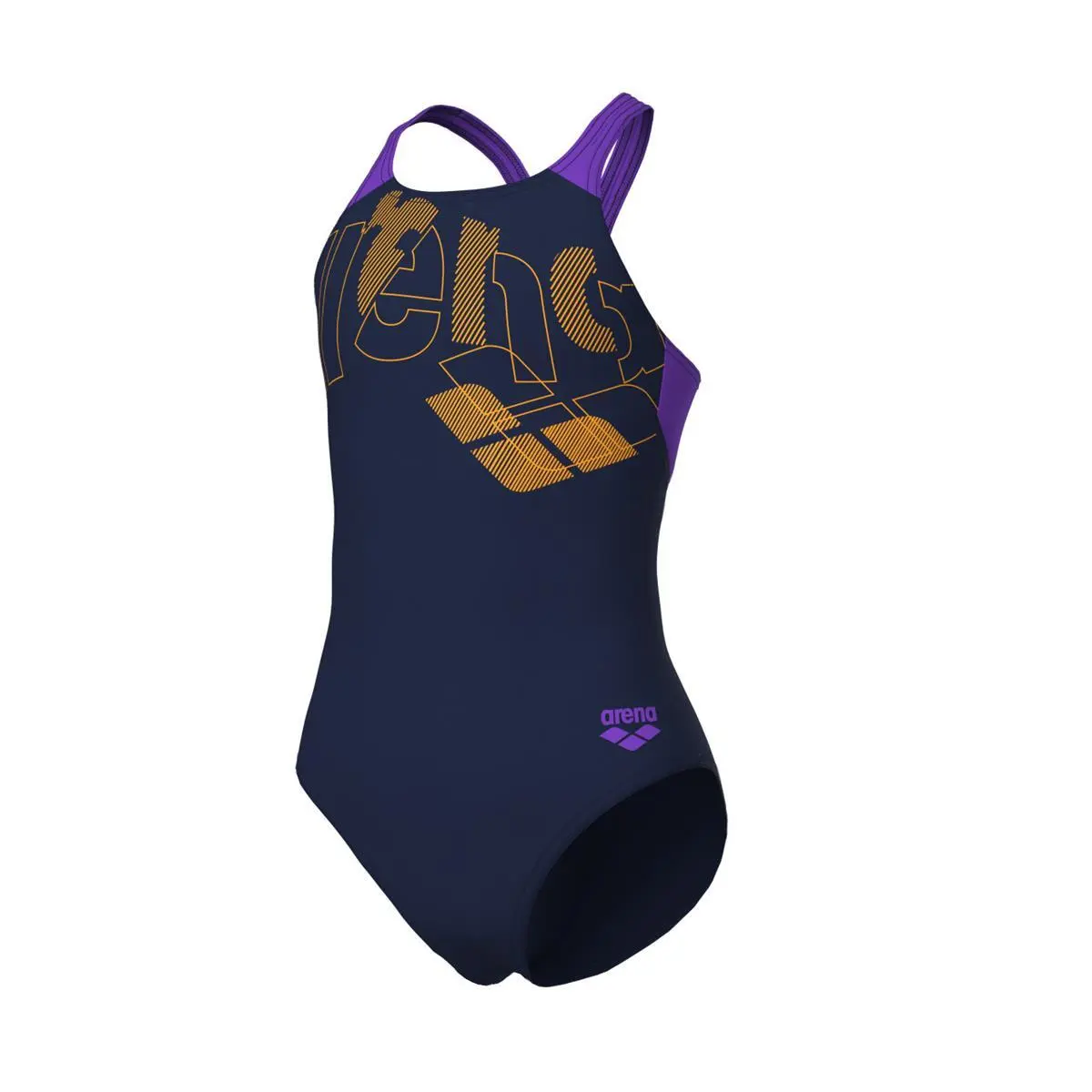 Costume da bagno 1 pezzo per bambina Arena V Back