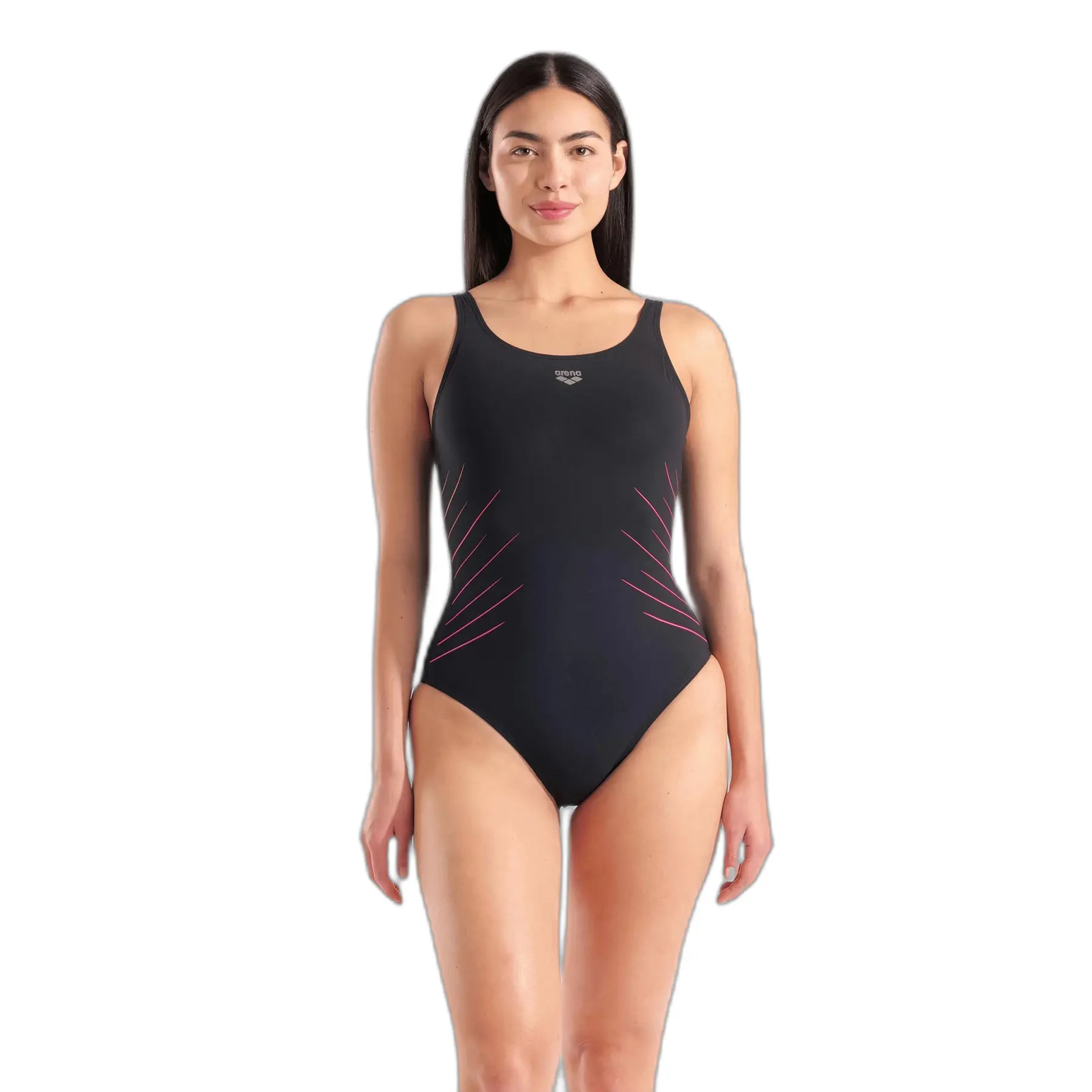 Badeanzug, Damen Arena Isa Squared Back C Cup