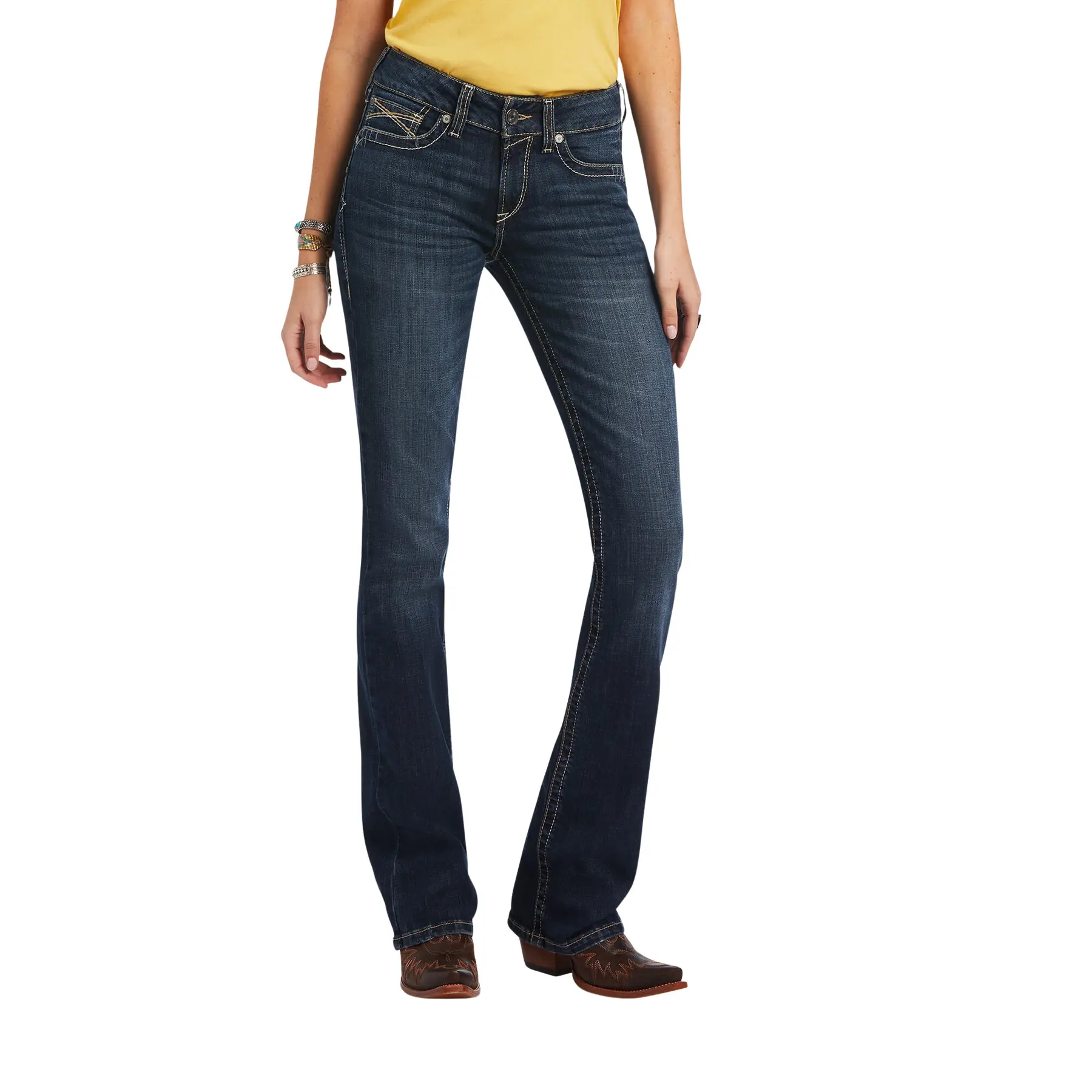 Bootcut-Reitjeans für Damen Ariat Lexie Perfect Rise
