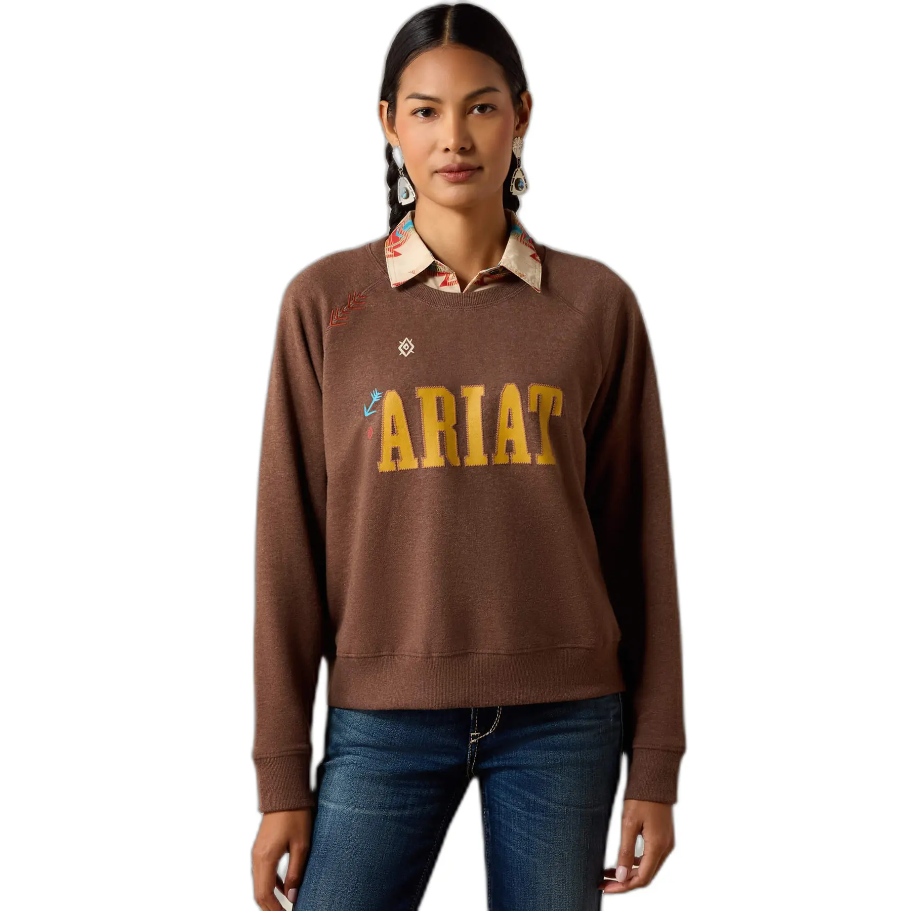 Sweatshirt Damen Ariat Essential Crew