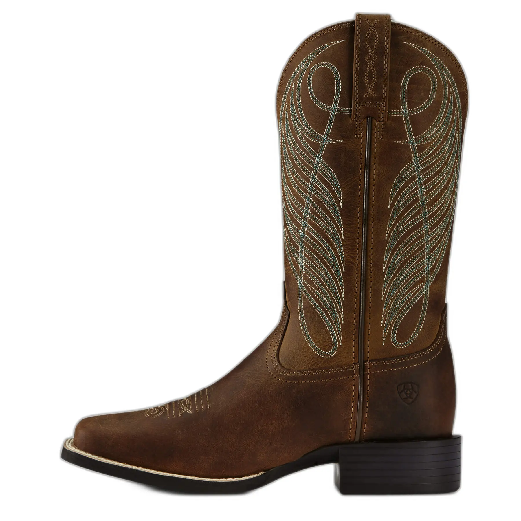 Stivali western da donna in pelle Ariat Round Up WST