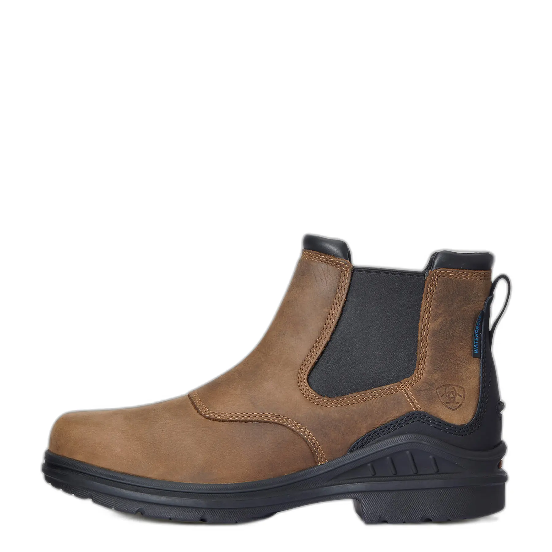 Stivaletti impermeabili Ariat Barnyard Twin Gore Ii Antq Brn