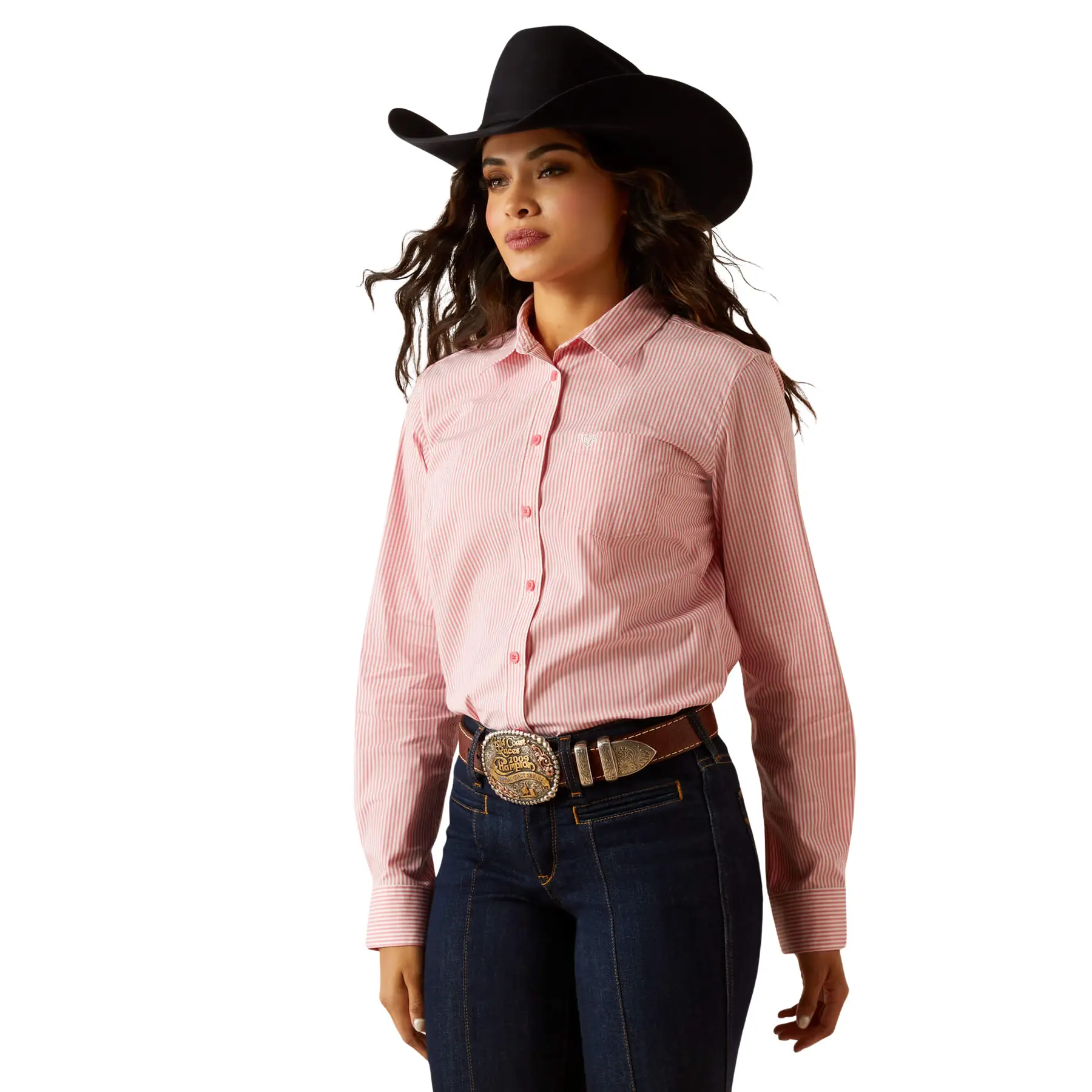 Camicia da concorso equestre a maniche lunghe da donna Ariat Kirby Stretch
