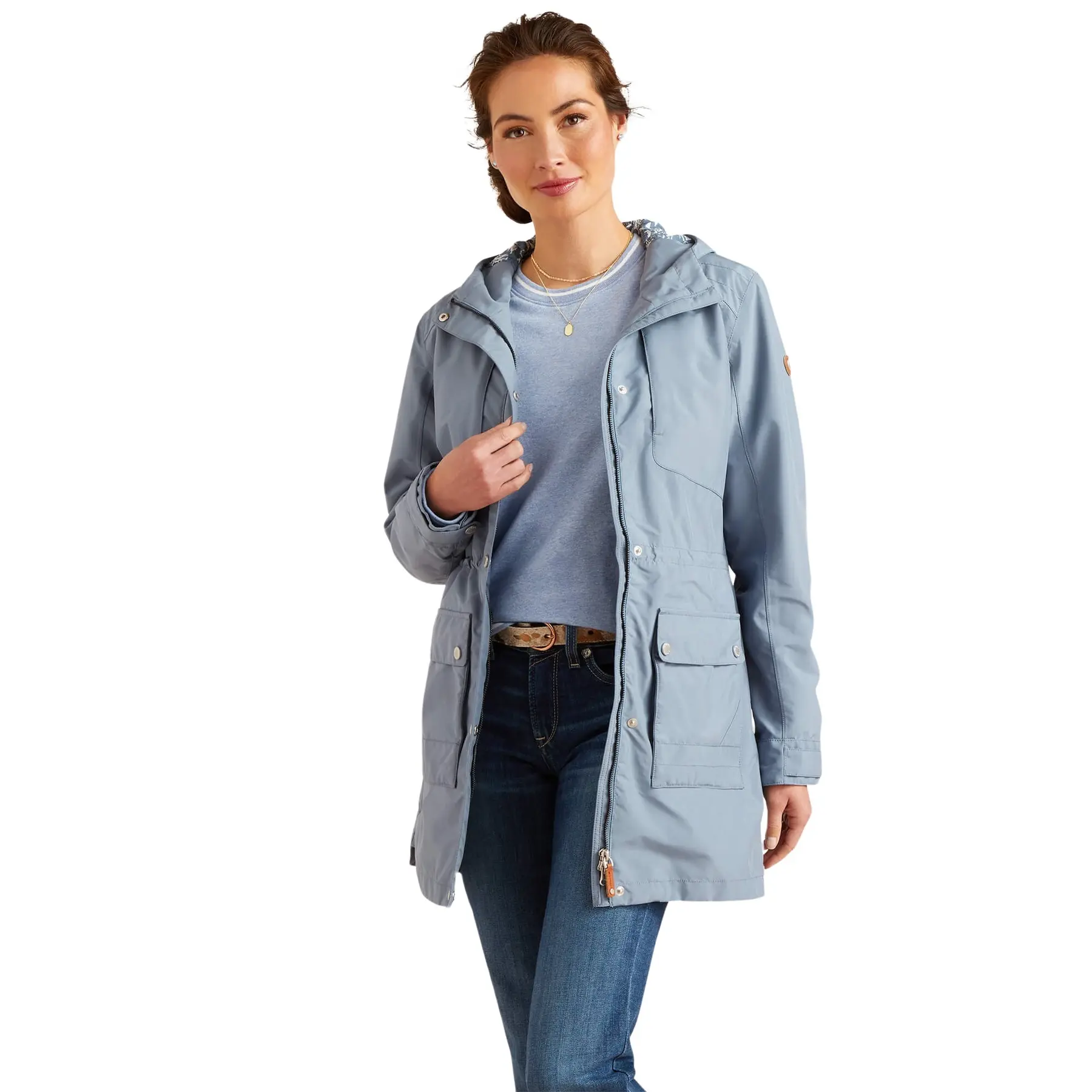 Giacca impermeabile da equitazione con cappuccio da donna Ariat Atherton