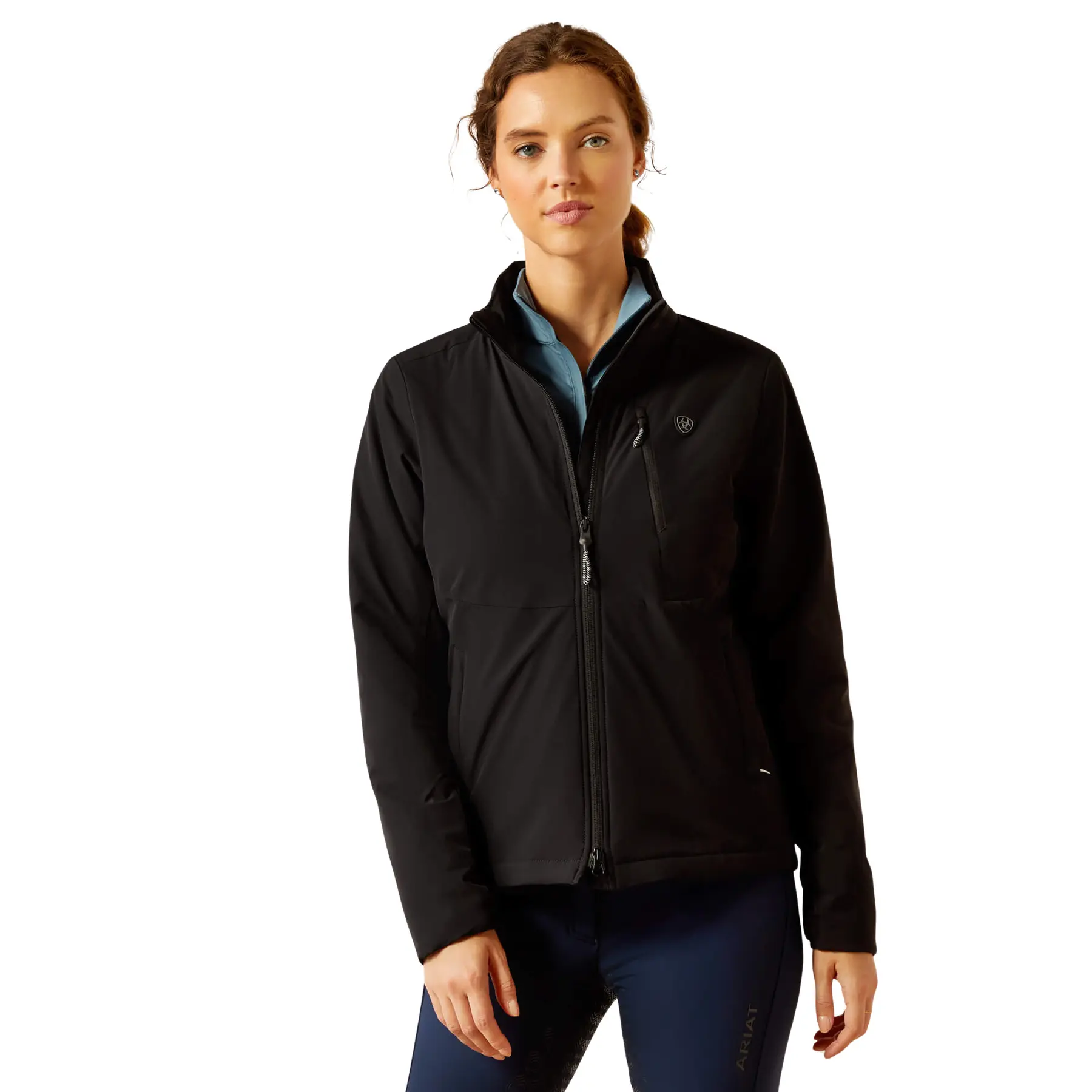 Giacca da equitazione isolante con zip completa donna Ariat Rion StretchShell