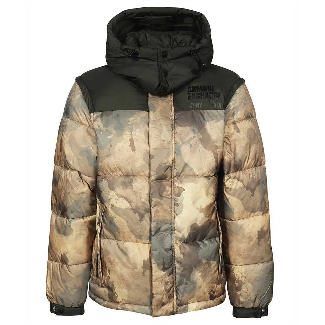 Piumino con cappuccio Armani Exchange