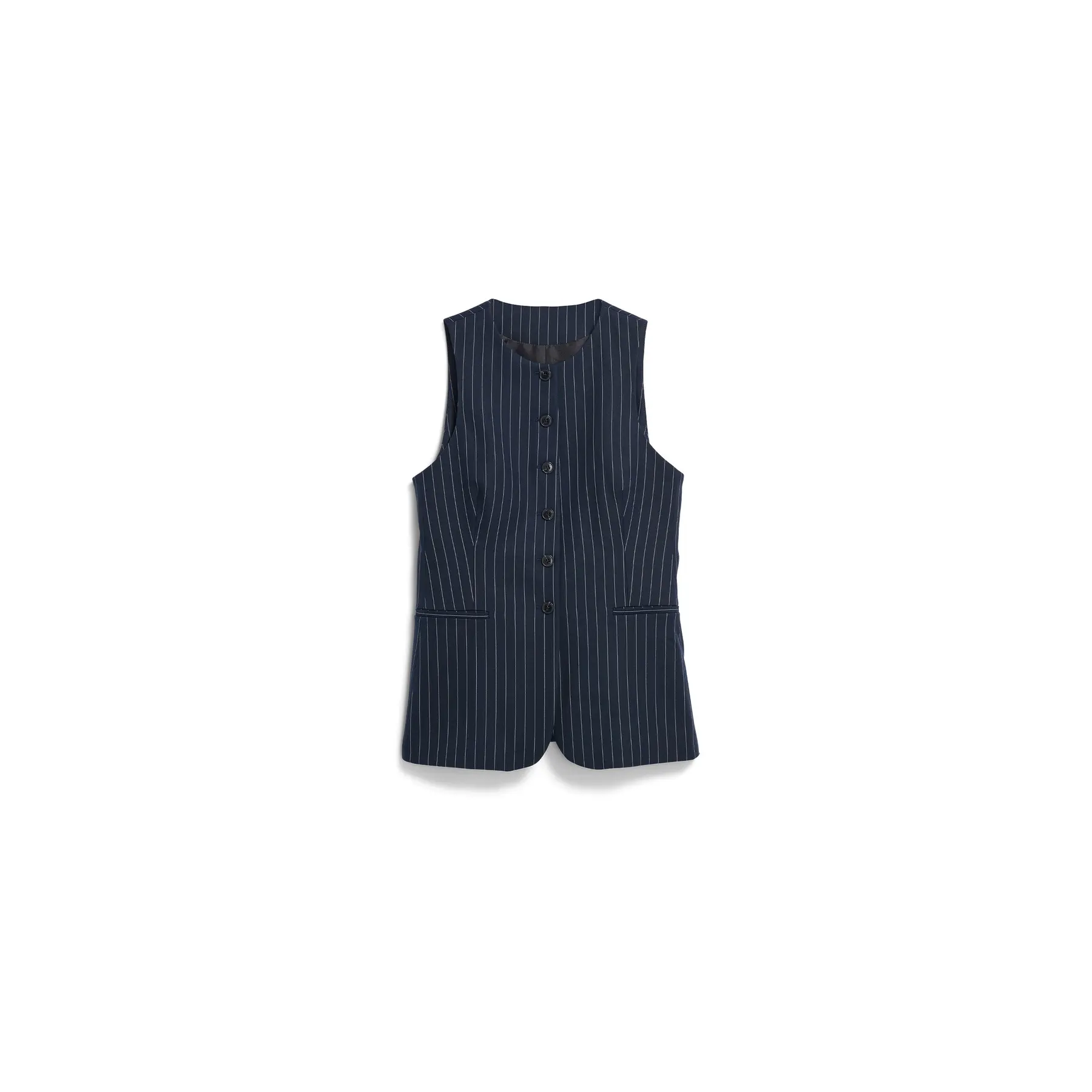 Cardigan lungo da donna Armedangels pinstripe