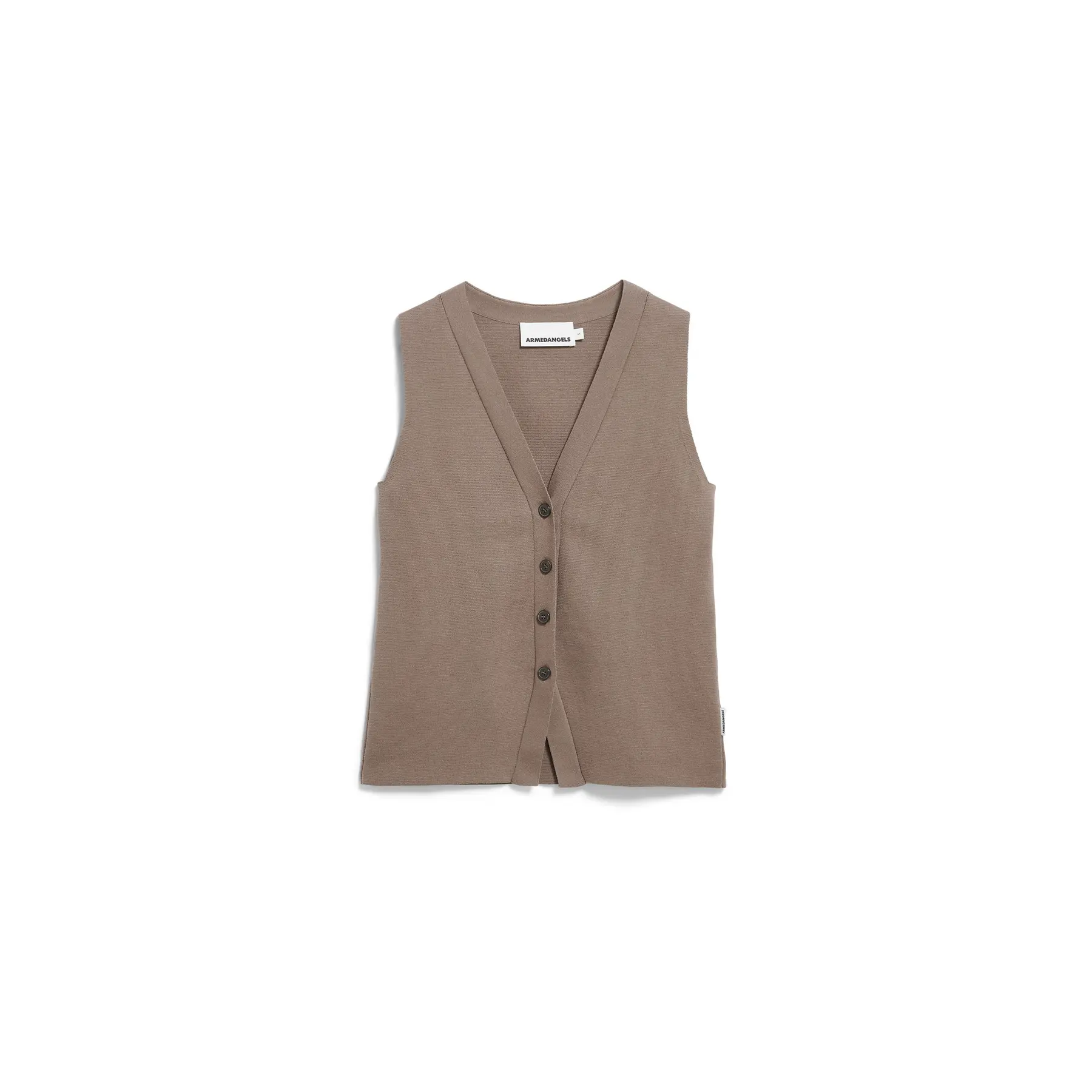 Gilet da donna Armedangels En Maille Compact À Boutons