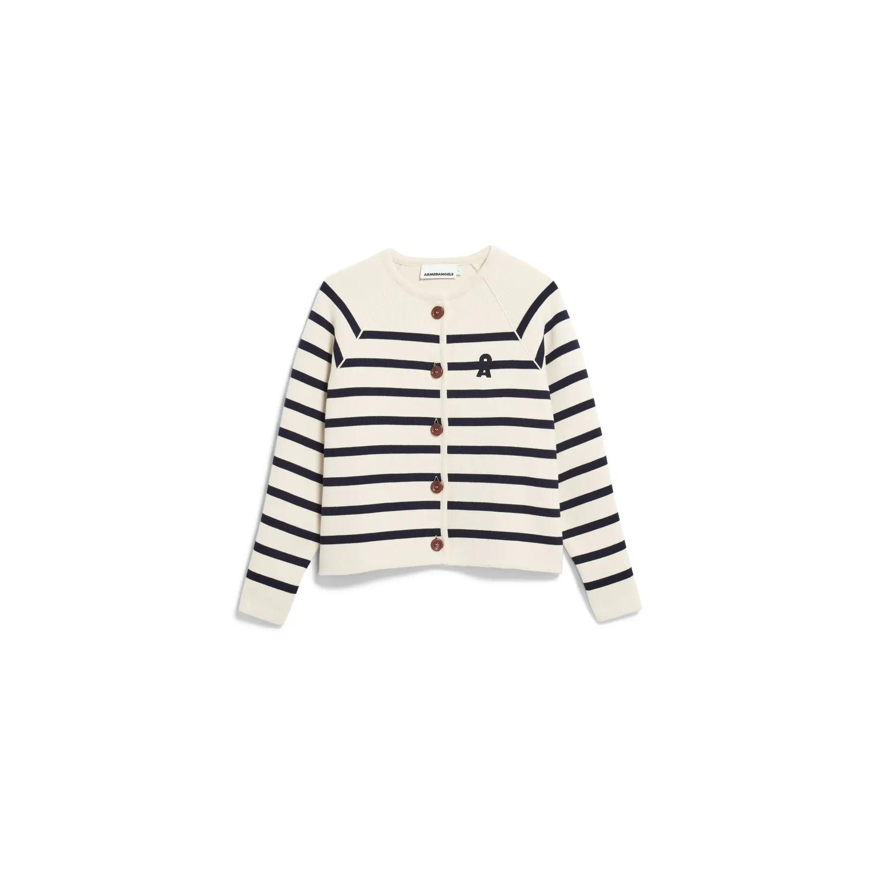 Damesjas Armedangels Cardigan Rayé