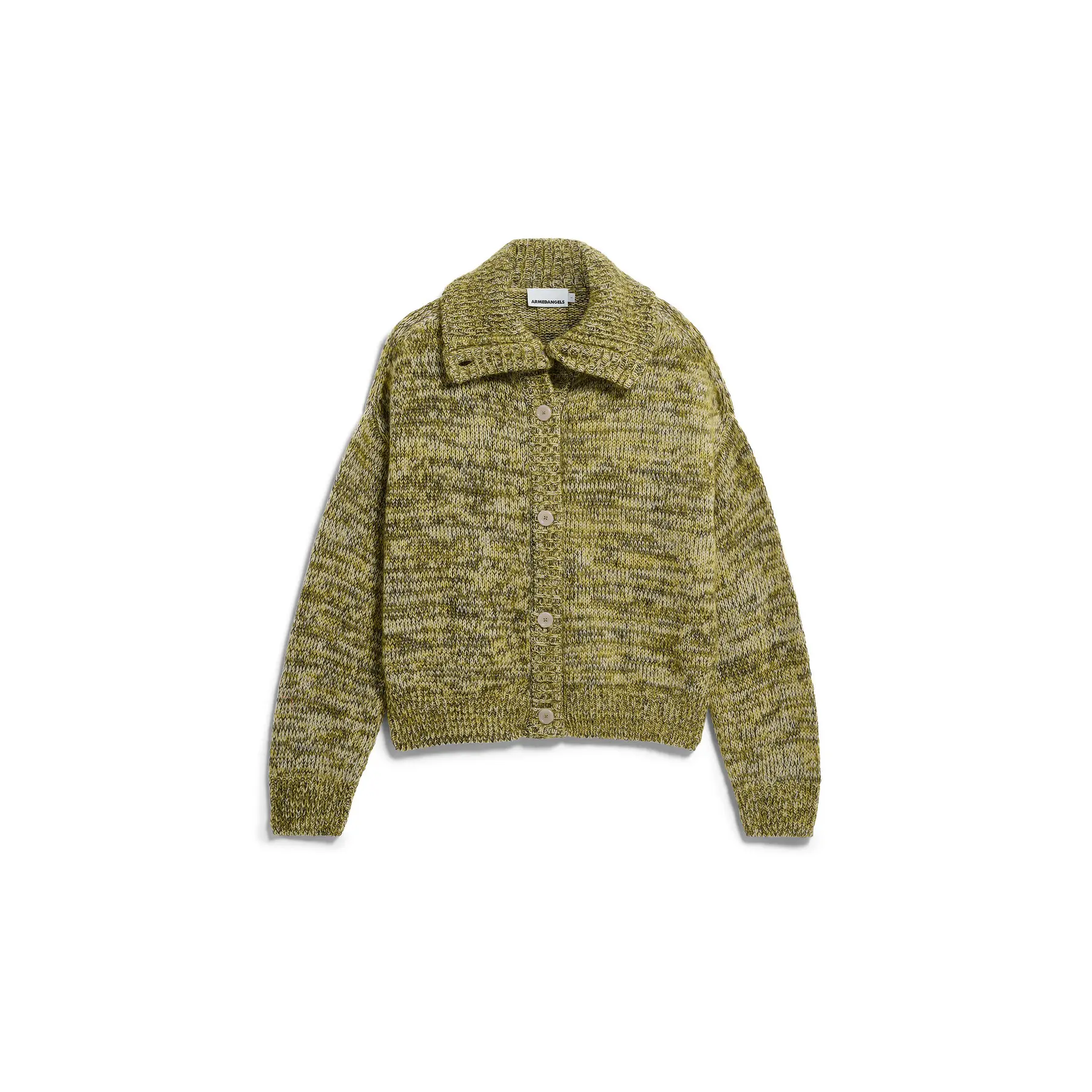 Cardigan in Maglia Spazzolata Mélange Donna Armedangels