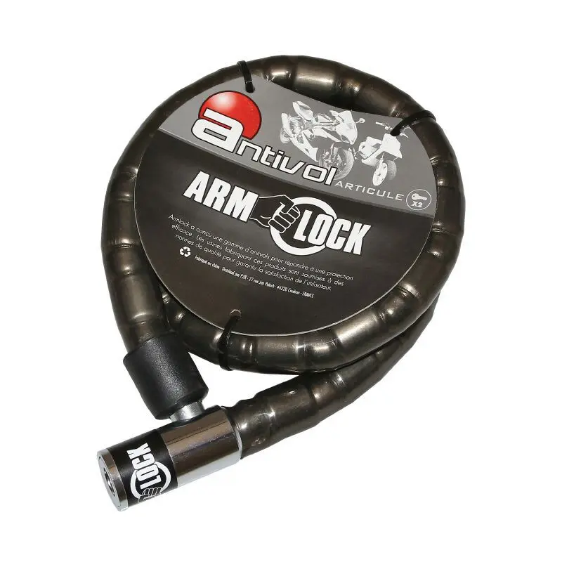 Scharnierend kettingslot met 2 sleutels Armlock
