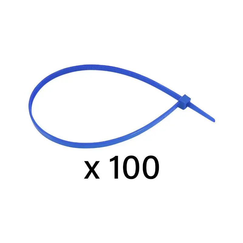 Set mit 100 Nylon-Kabelbindern Artein Rilsan