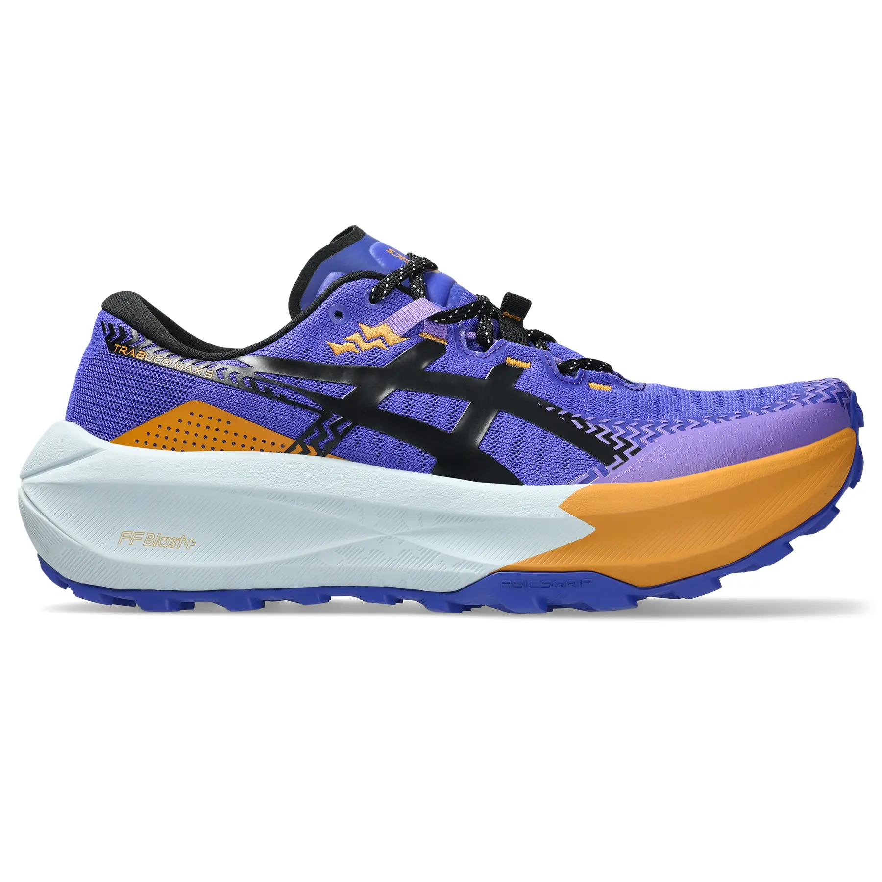 Zapatillas ASICS Trabuco Max 5 azul ultra naranja blanco