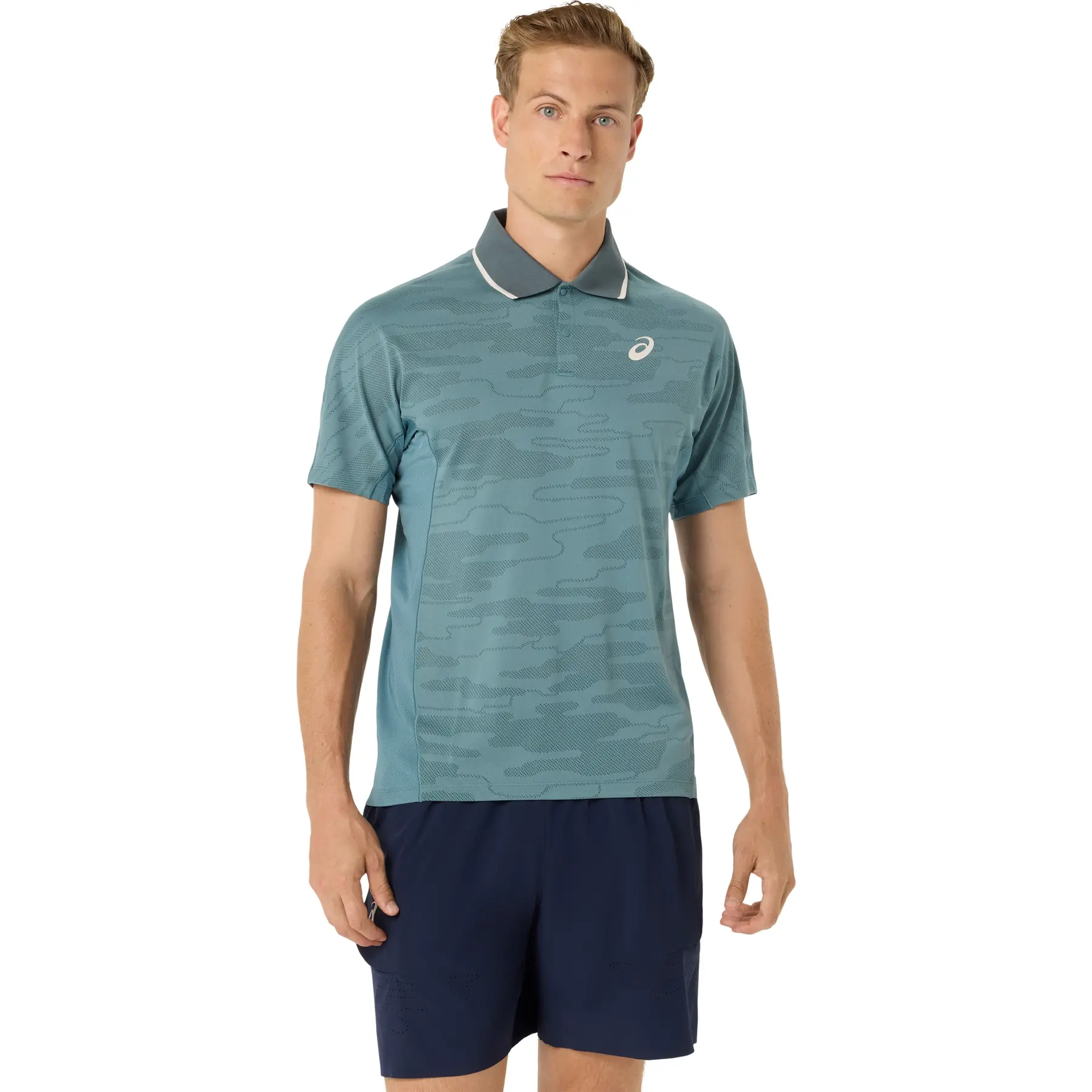 Polo-Shirt Asics Match Jacquard