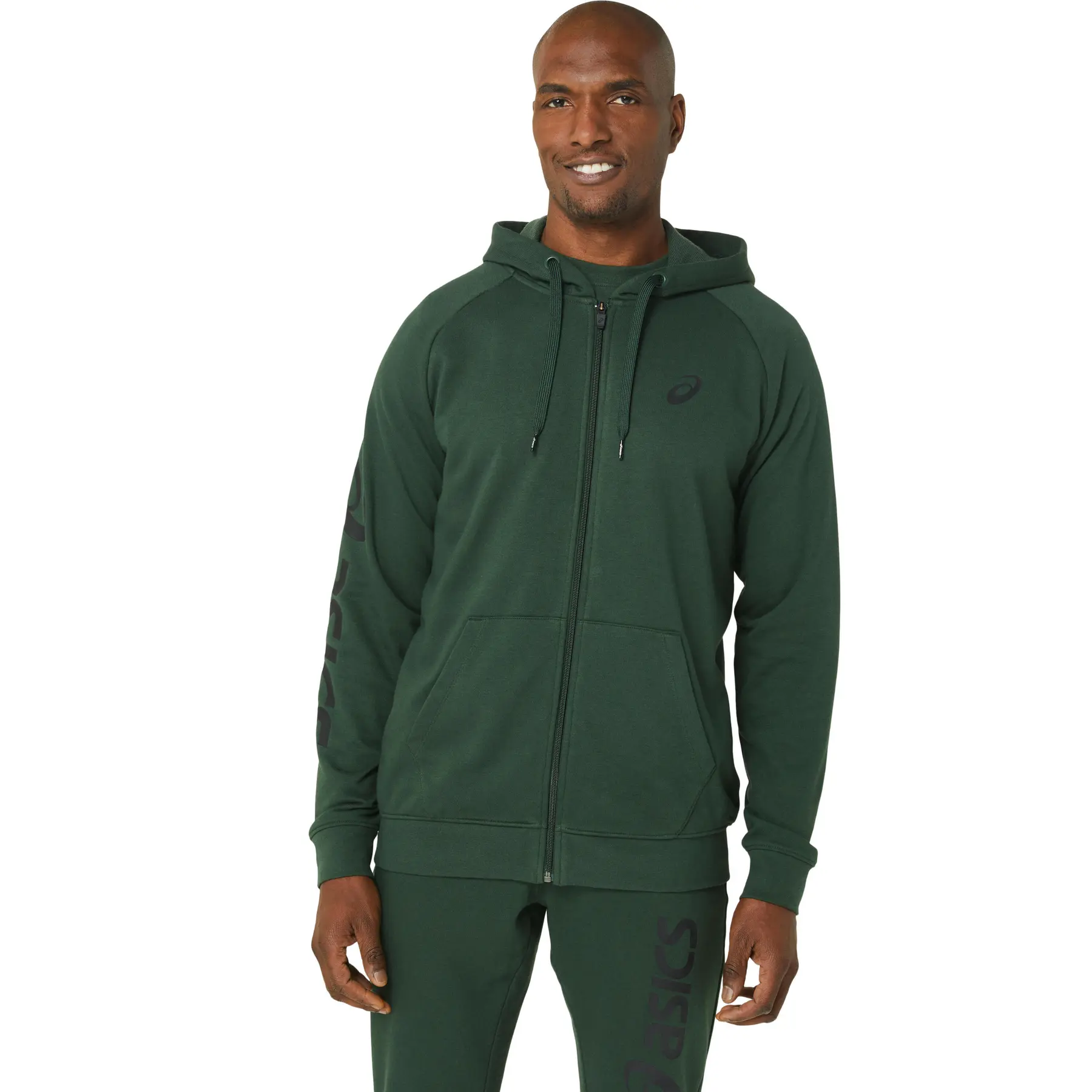 Sweatshirt mit Reißverschluss und Kapuze Asics
