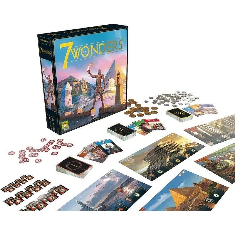 Asmodee Multicolore Jeu De Stratégie 7 Wonders Nouvelle Edition - Image 5