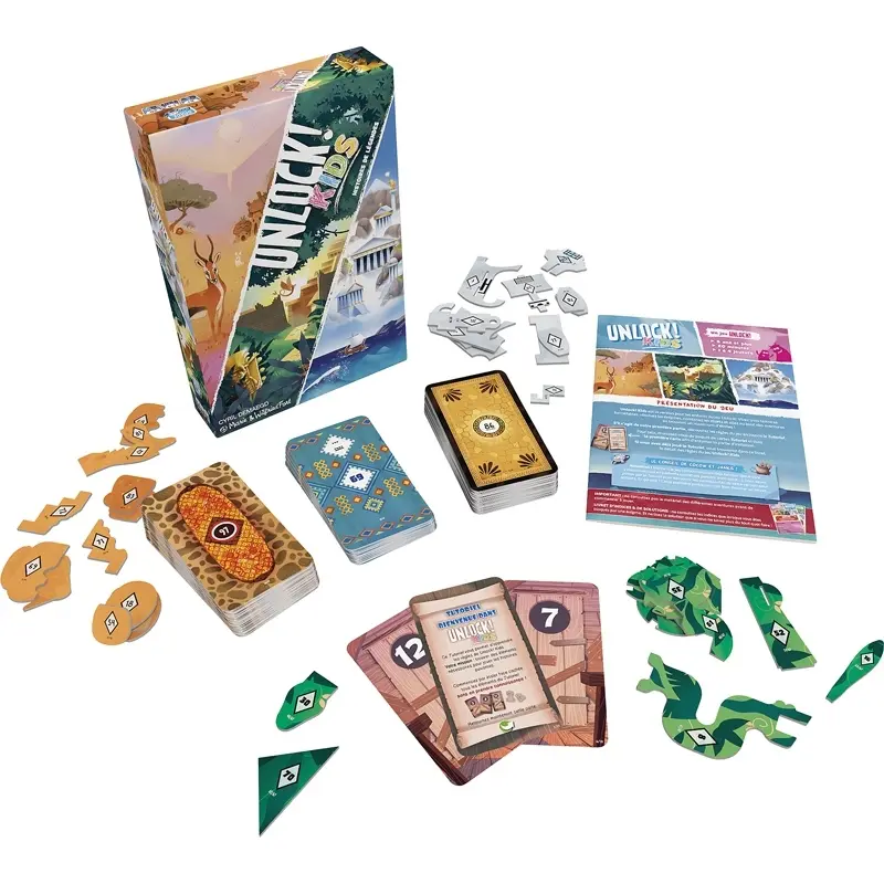 Jeux De SociéTé Asmodee Editions Unlock Kids Hist Mythes-image