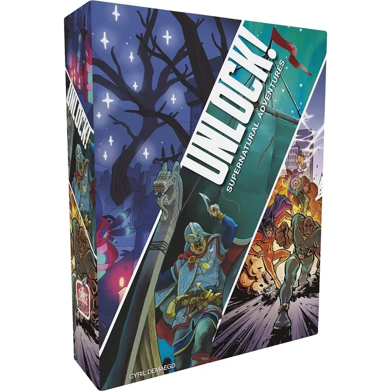 Gesellschaftsspiele Asmodee Unlock Supernatural Adv