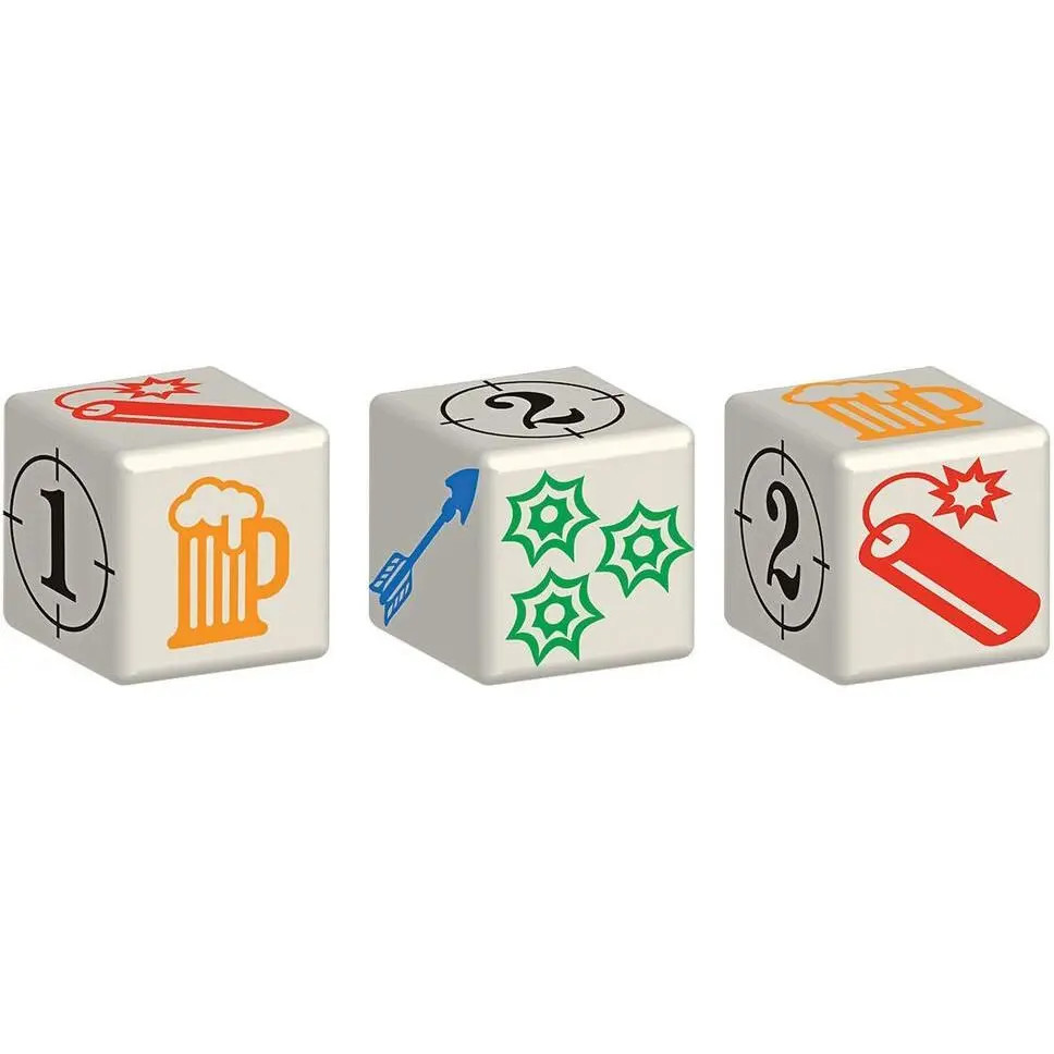 Asmodee Multicolore Jeu D’ambiance Asmodée Bang Le Jeu De Dés - Image 3