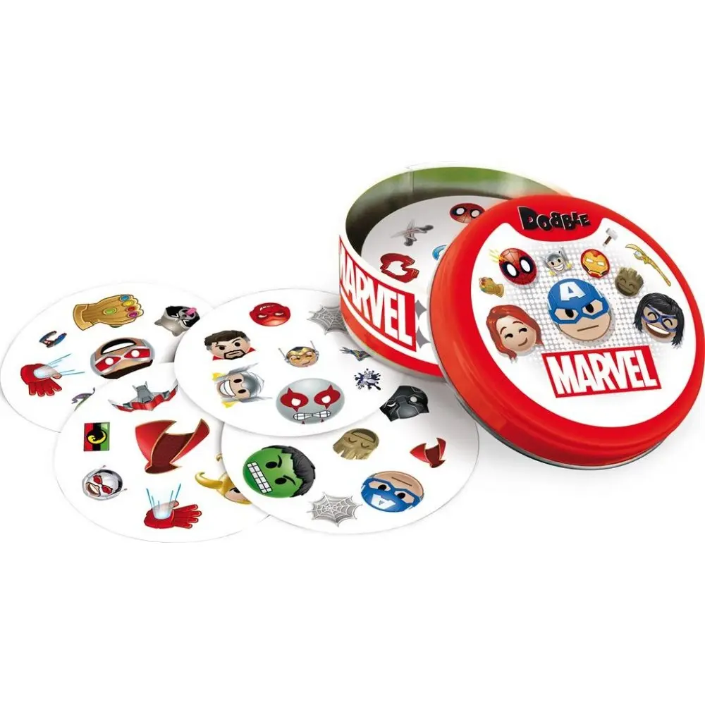 Brettspiele Asmodee DOBBLE MARVEL EMOJI