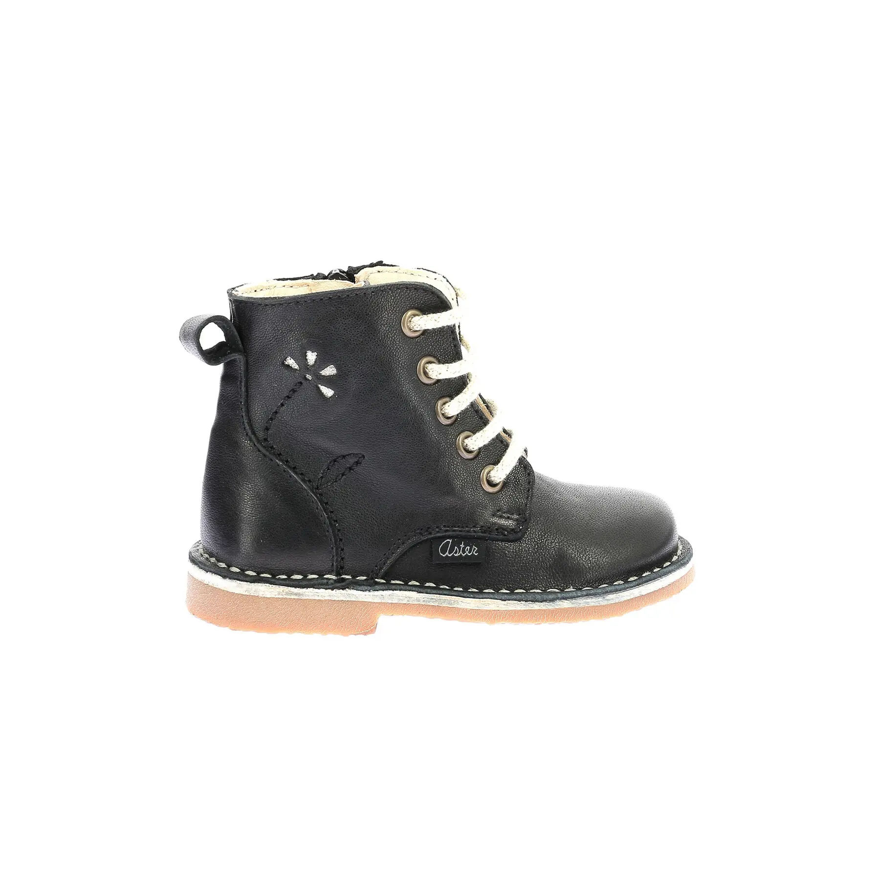Bottines en cuir bébé Aster Abotine Bottines en cuir bébé Aster Abotine