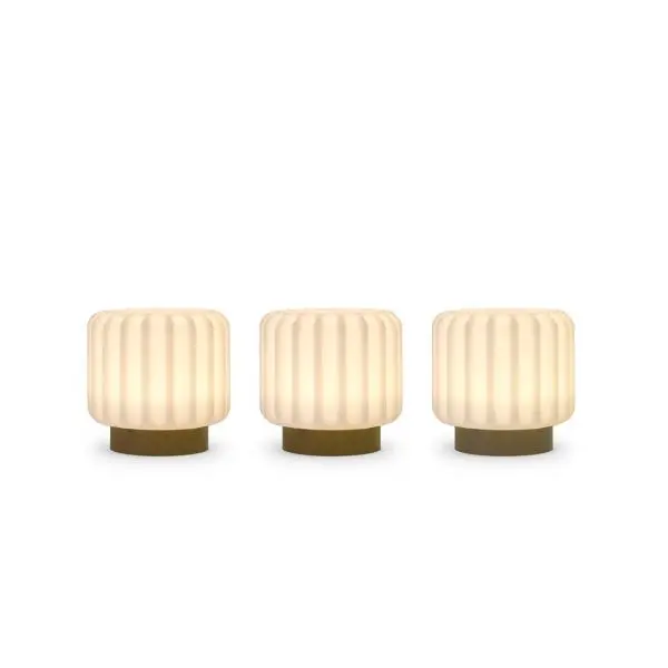 Lampes dentelles rechargeable Atelier Pierre (x3)