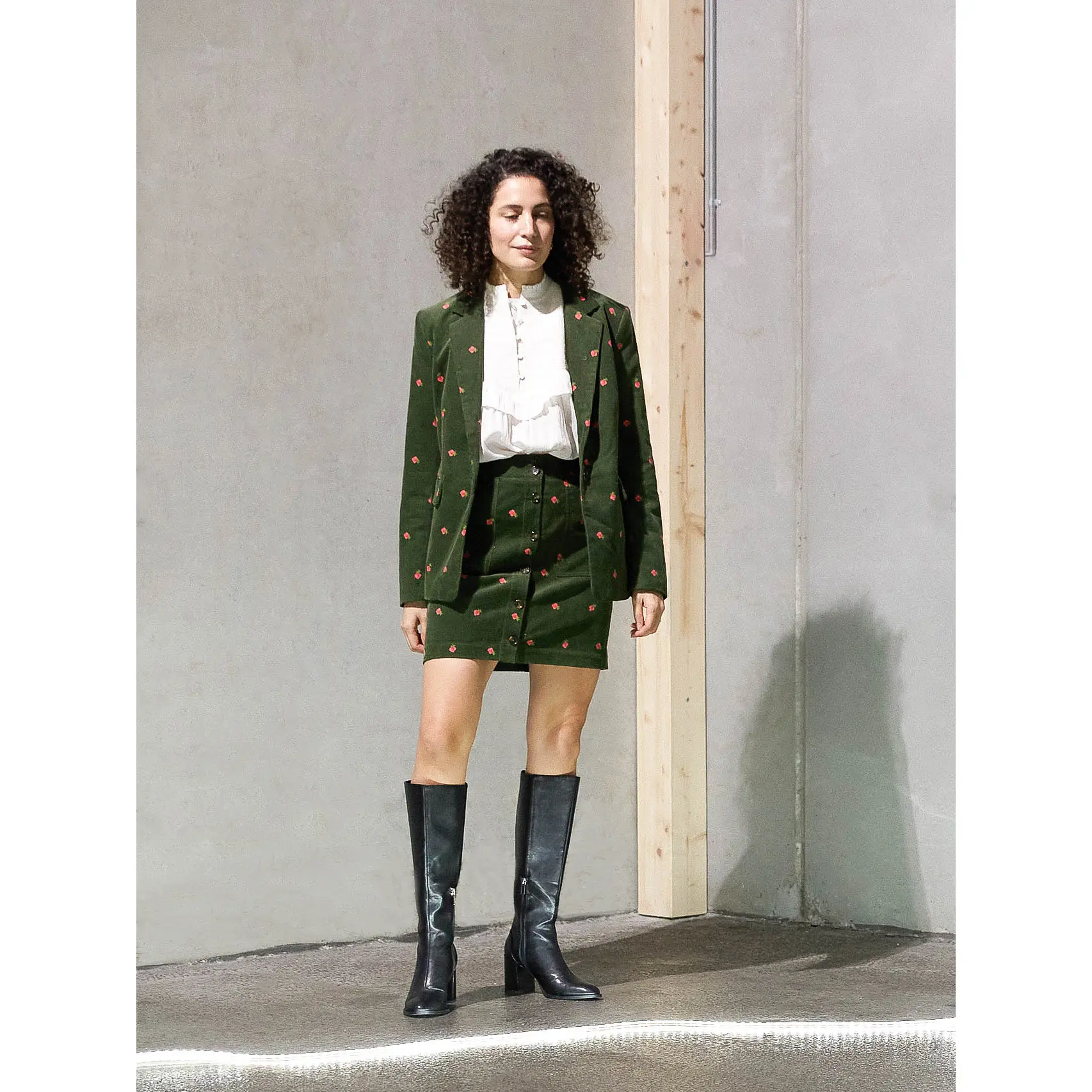 Damenblazer aus Samt Atelier Rêve Irlyon