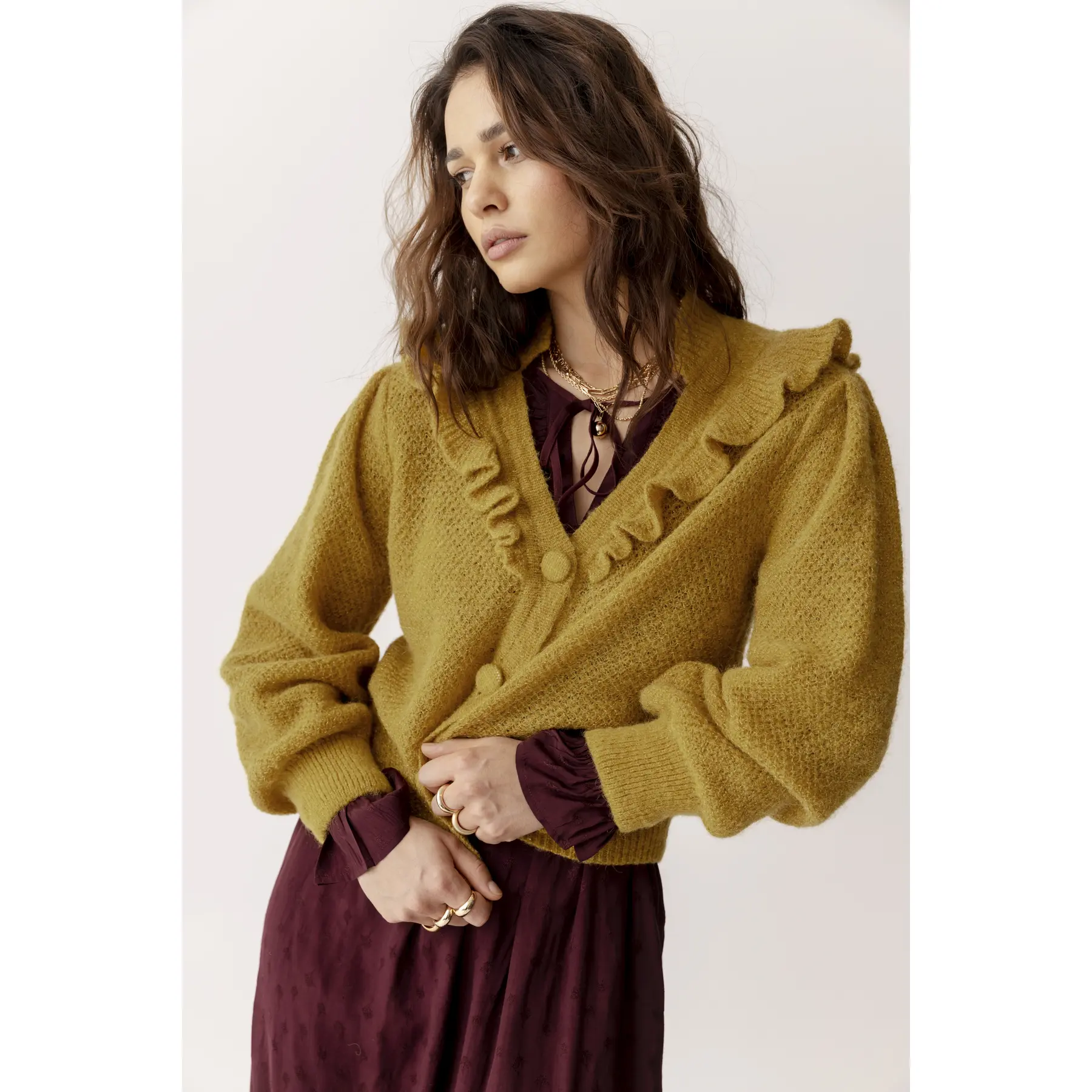 Cardigan da donna Atelier Rêve Irsues